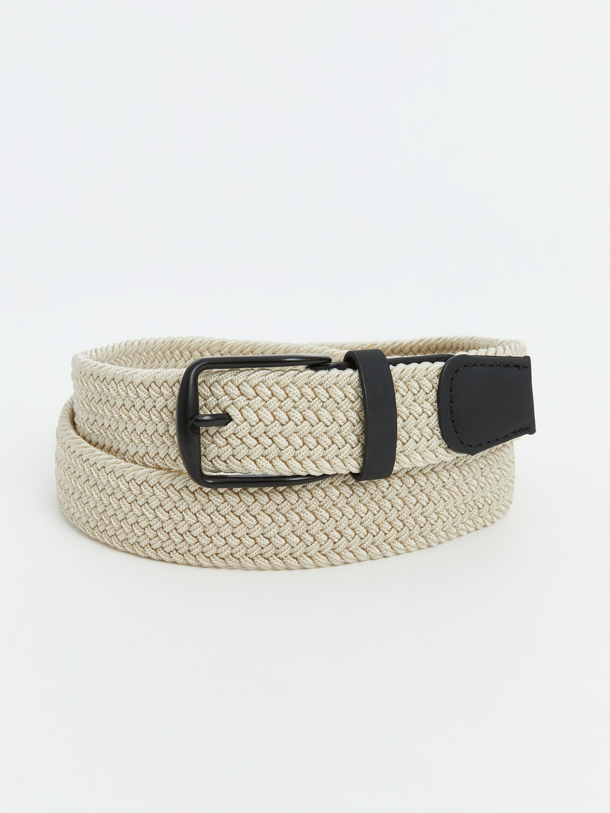 LCW ACCESSORIES Örgü Desenli Erkek Kemer