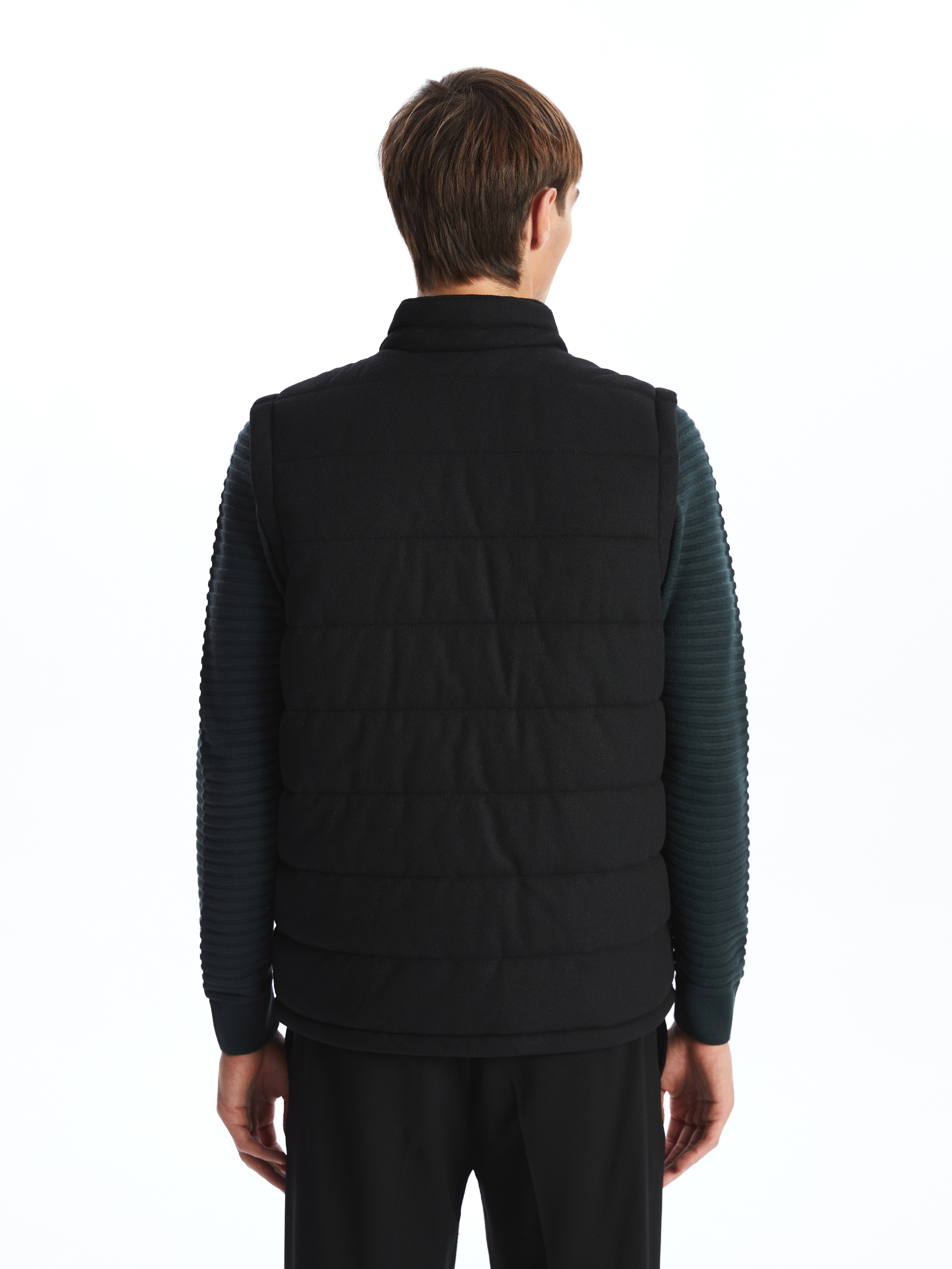 LCW Vision Slim Fit Dik Yaka Erkek Şişme Yelek görsel 6
