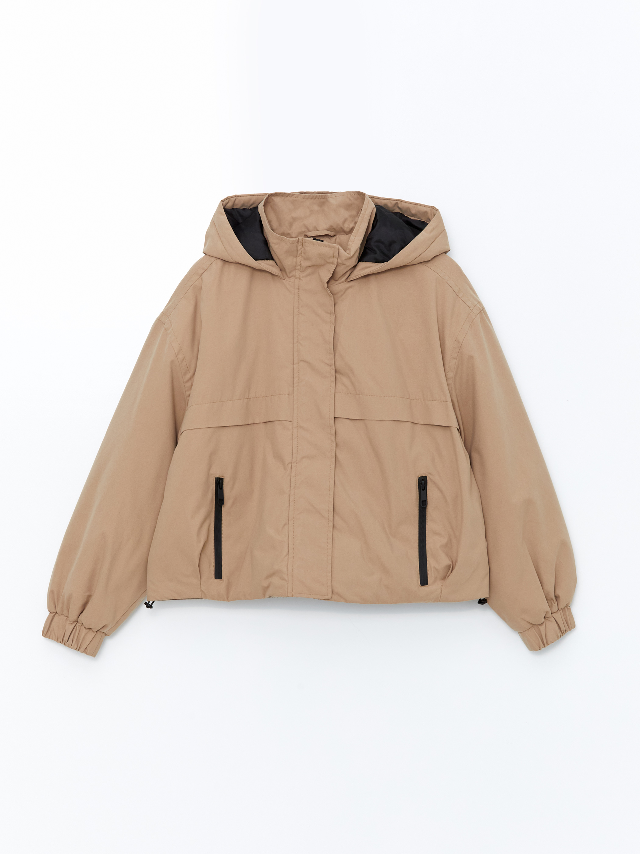 LCW Vision Kapüşonlu Oversize Kadın Şişme Mont görsel 6