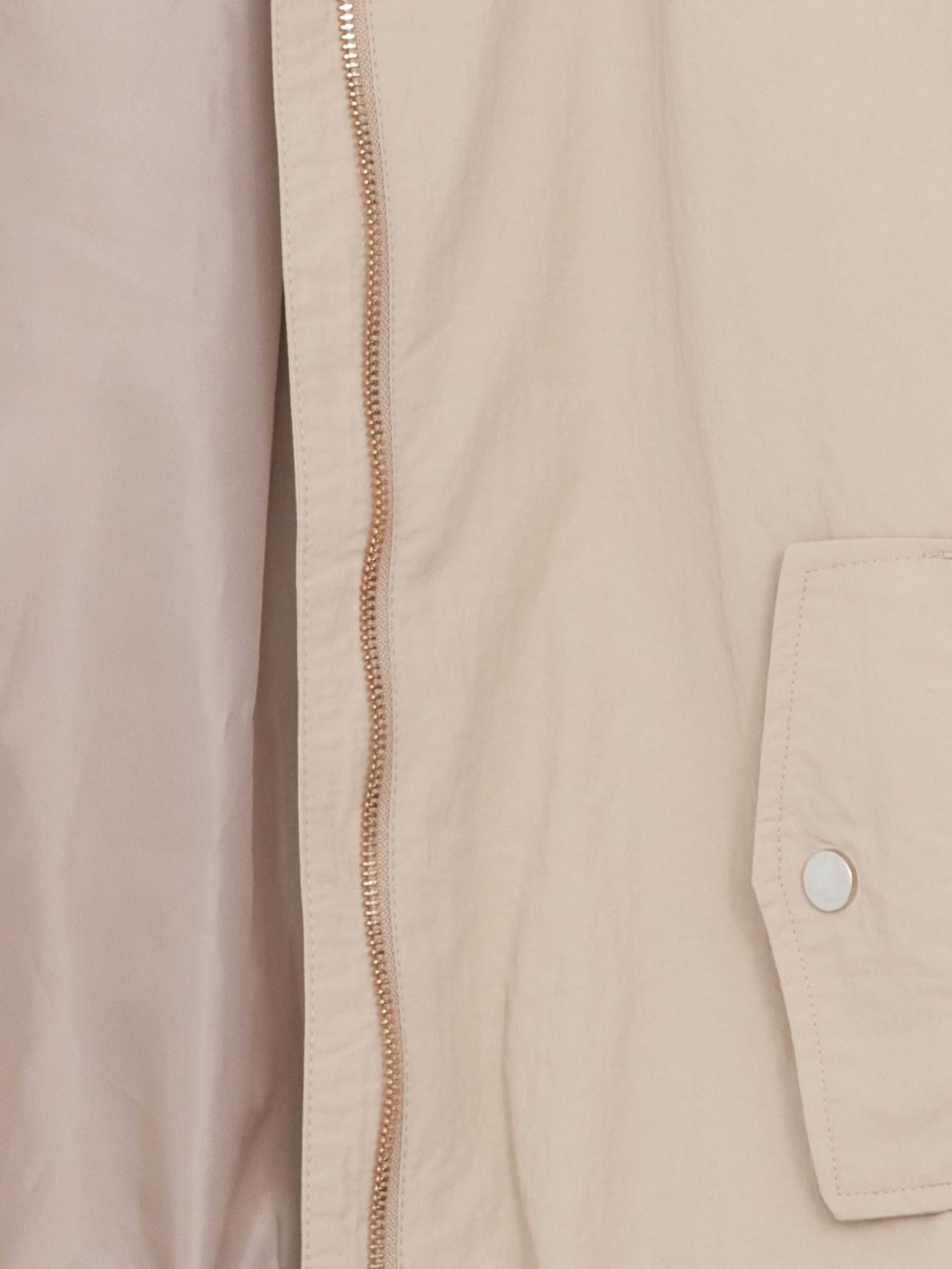 XSIDE Kapüşonlu Düz Oversize Kadın Trençkot görsel 7