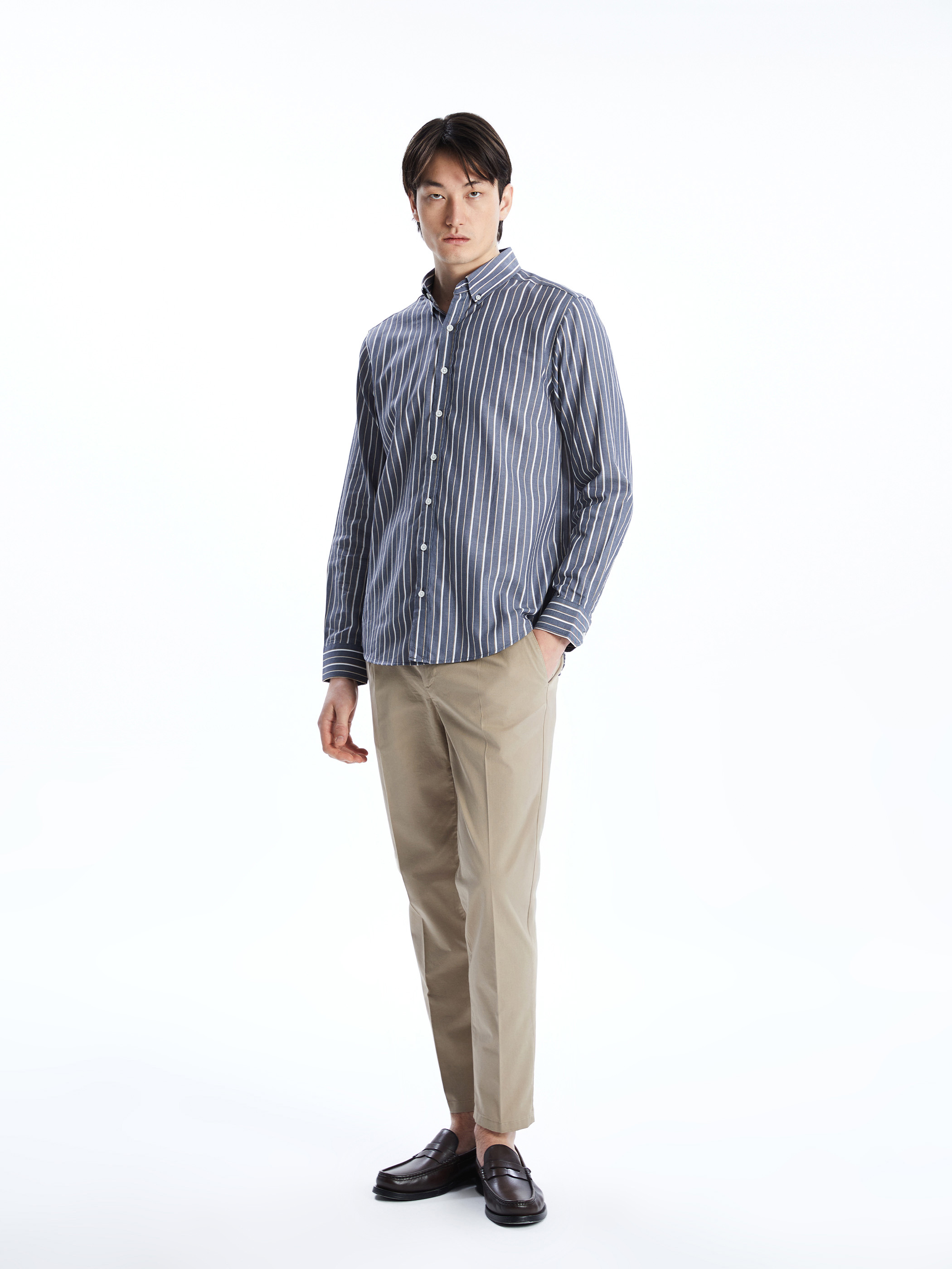 SOUTHBLUE Standart Kalıp Gabardin Erkek Pantolon