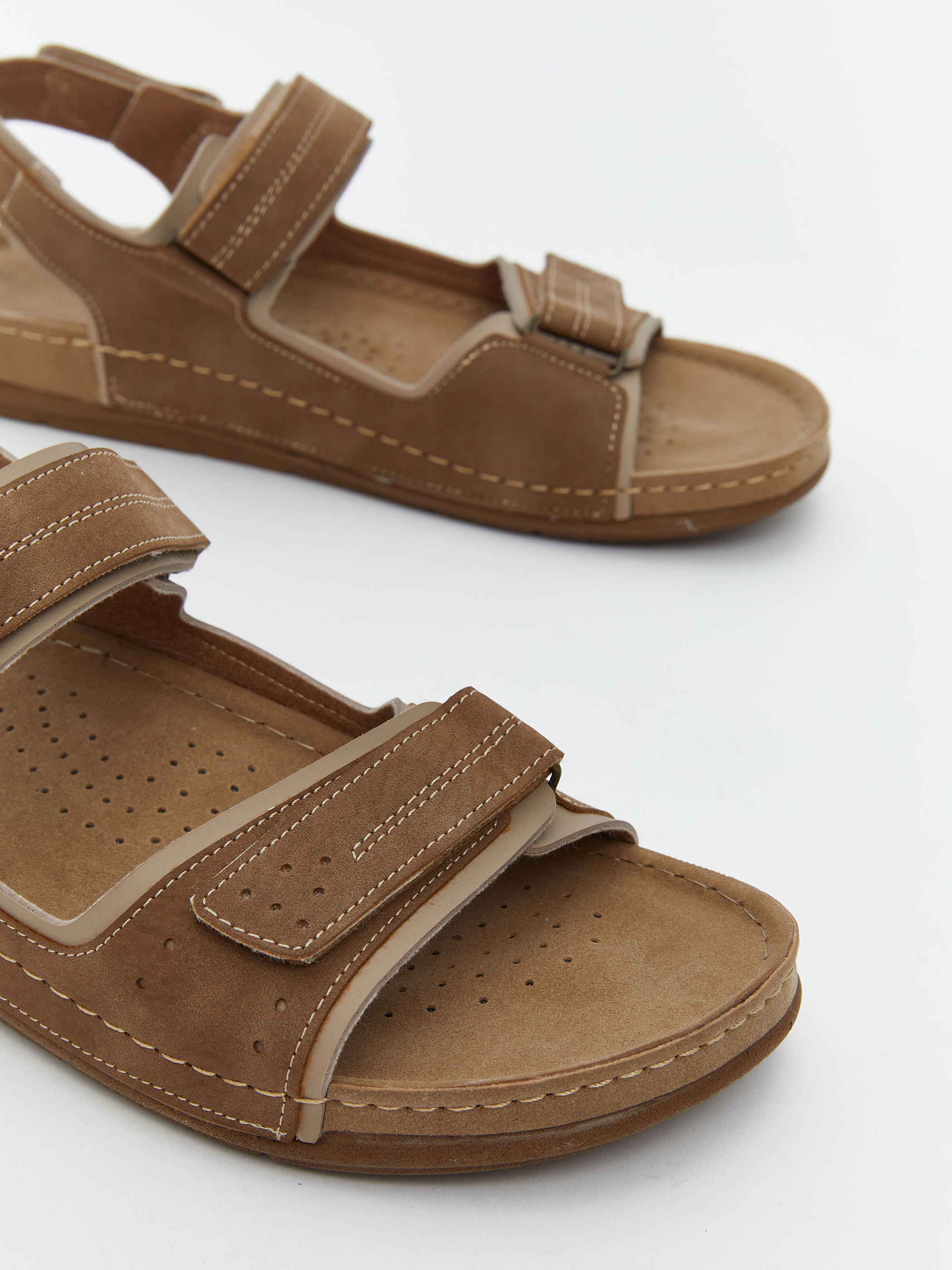 LCW STEPS Çift Bantlı Erkek Sandalet görsel 3