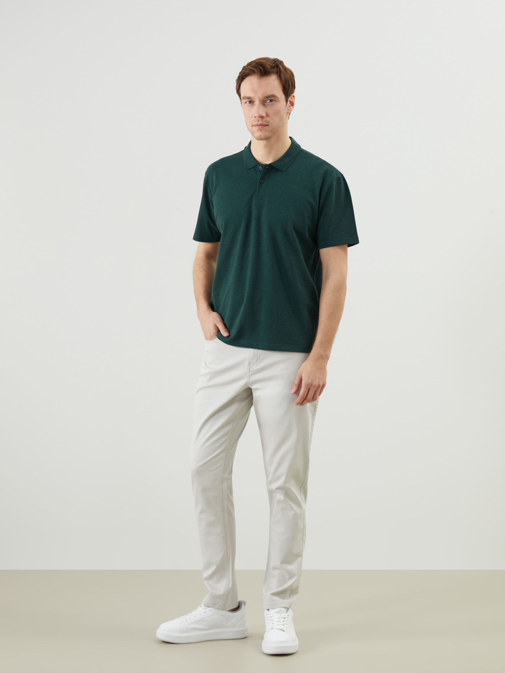 LCWAIKIKI Classic Dar Kalıp Gabardin Erkek Chino Pantolon