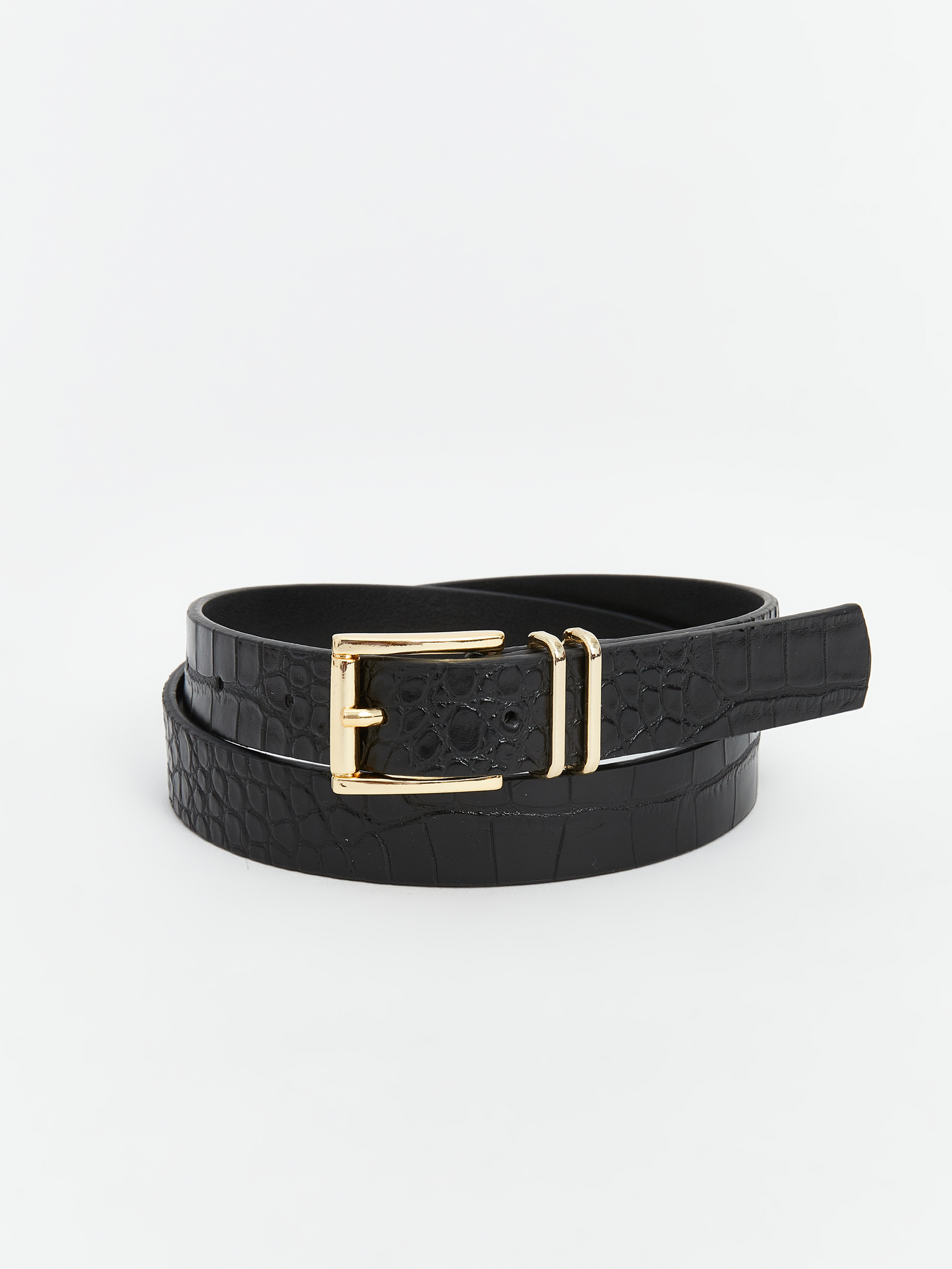 LCW ACCESSORIES Deri Görünümlü Kadın Kemer 2'li görsel 3