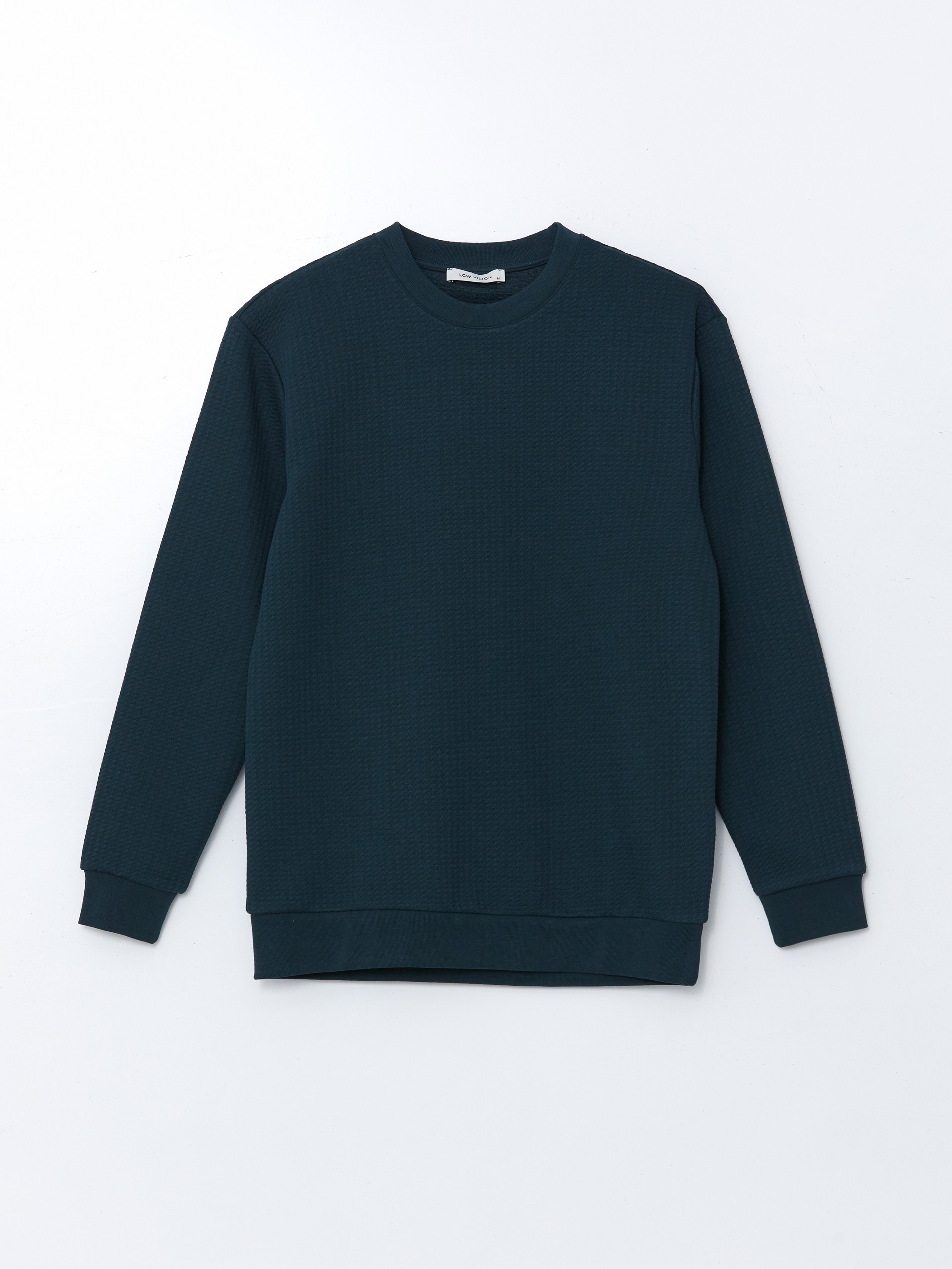 LCW Vision Bisiklet Yaka Uzun Kollu Erkek Sweatshirt görsel 5