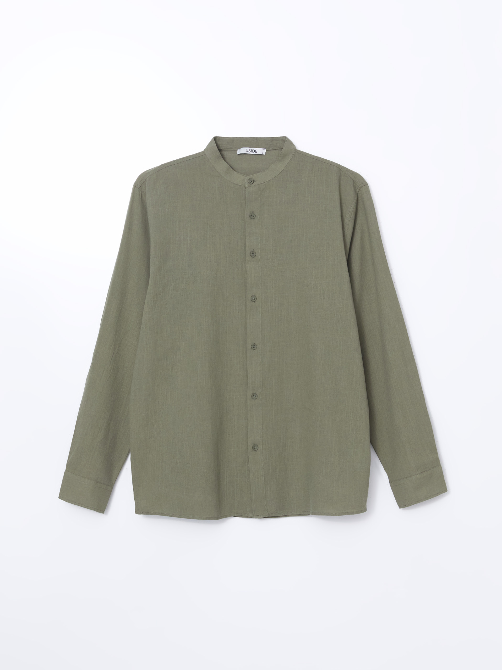 XSIDE Regular Fit Uzun Kollu Poplin Erkek Gömlek görsel 5