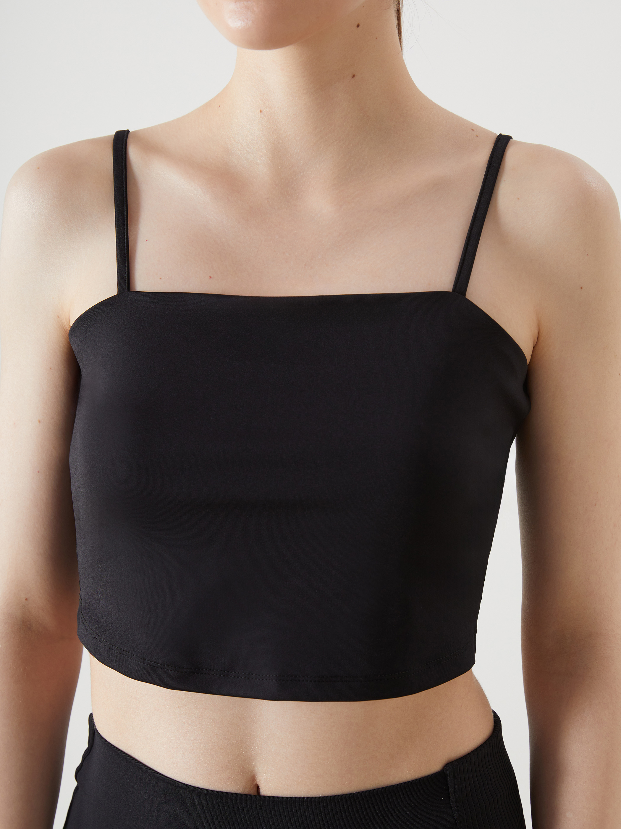 XSIDE ACTIVE Kare Yaka Askılı Kadın Crop görsel 3