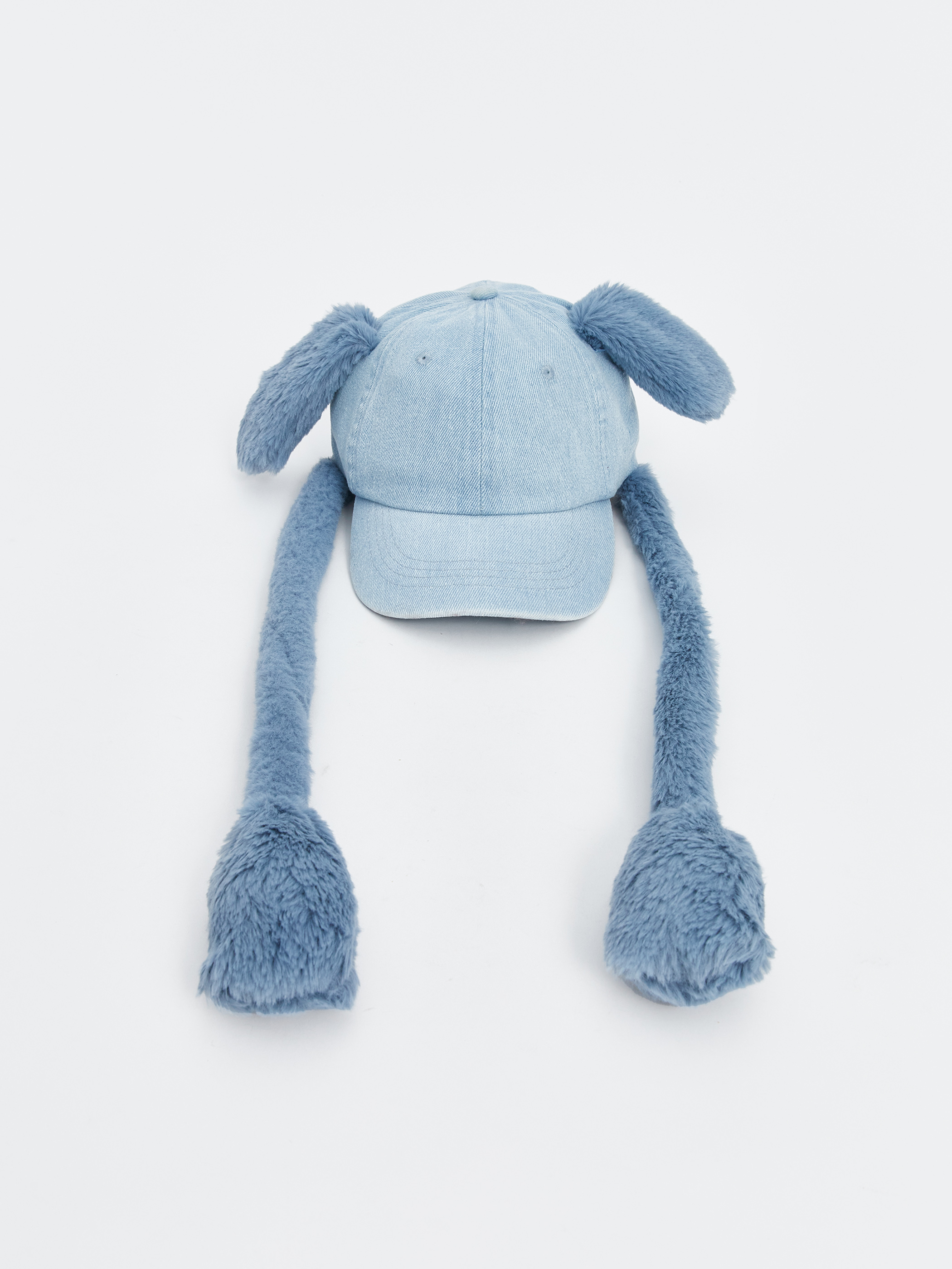 LCW ACCESSORIES Hareketli Pelüş Kadın Kep Şapka görsel 3