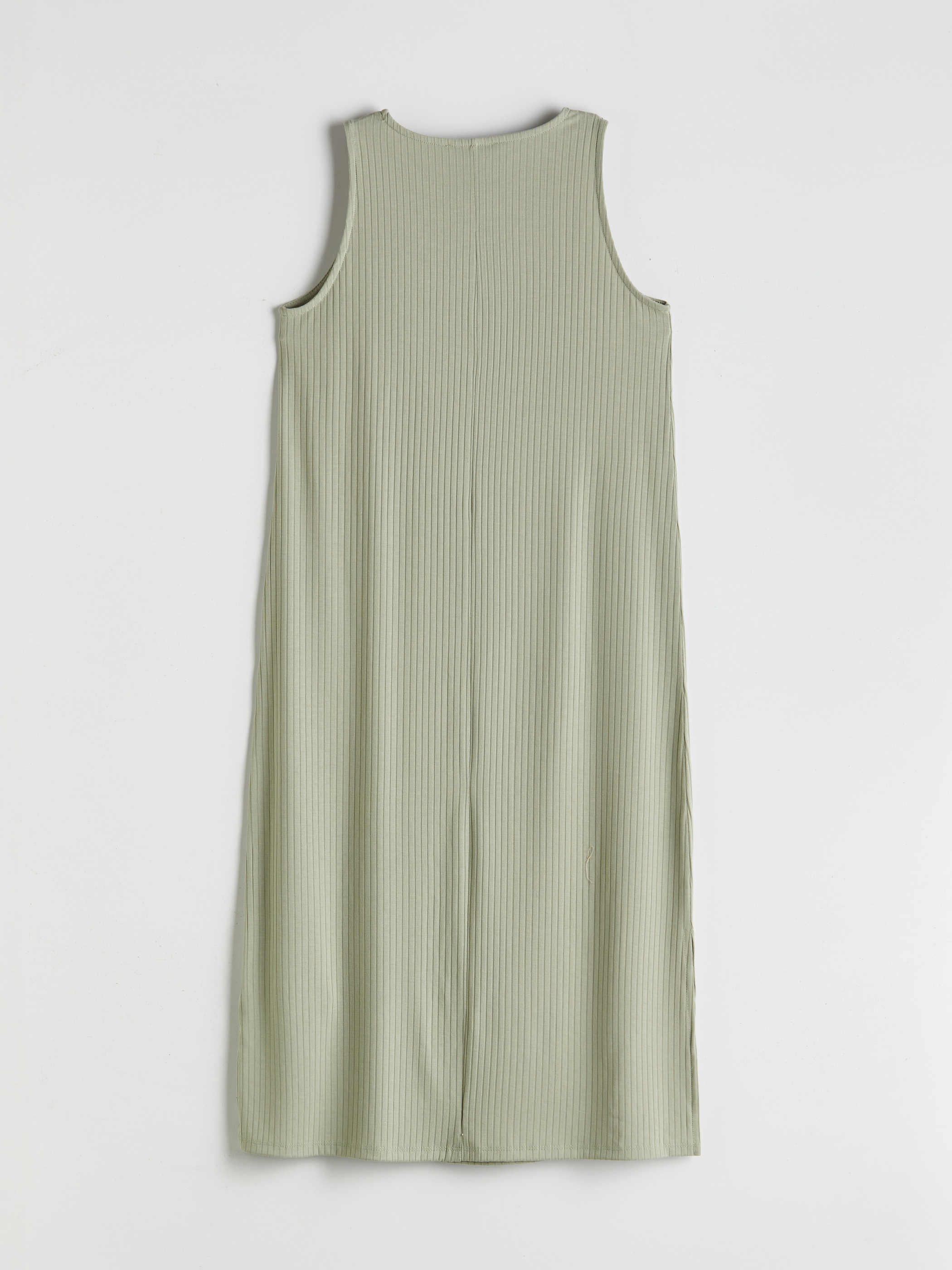 LCW Comfort Bisiklet Yaka Elbise görsel 6
