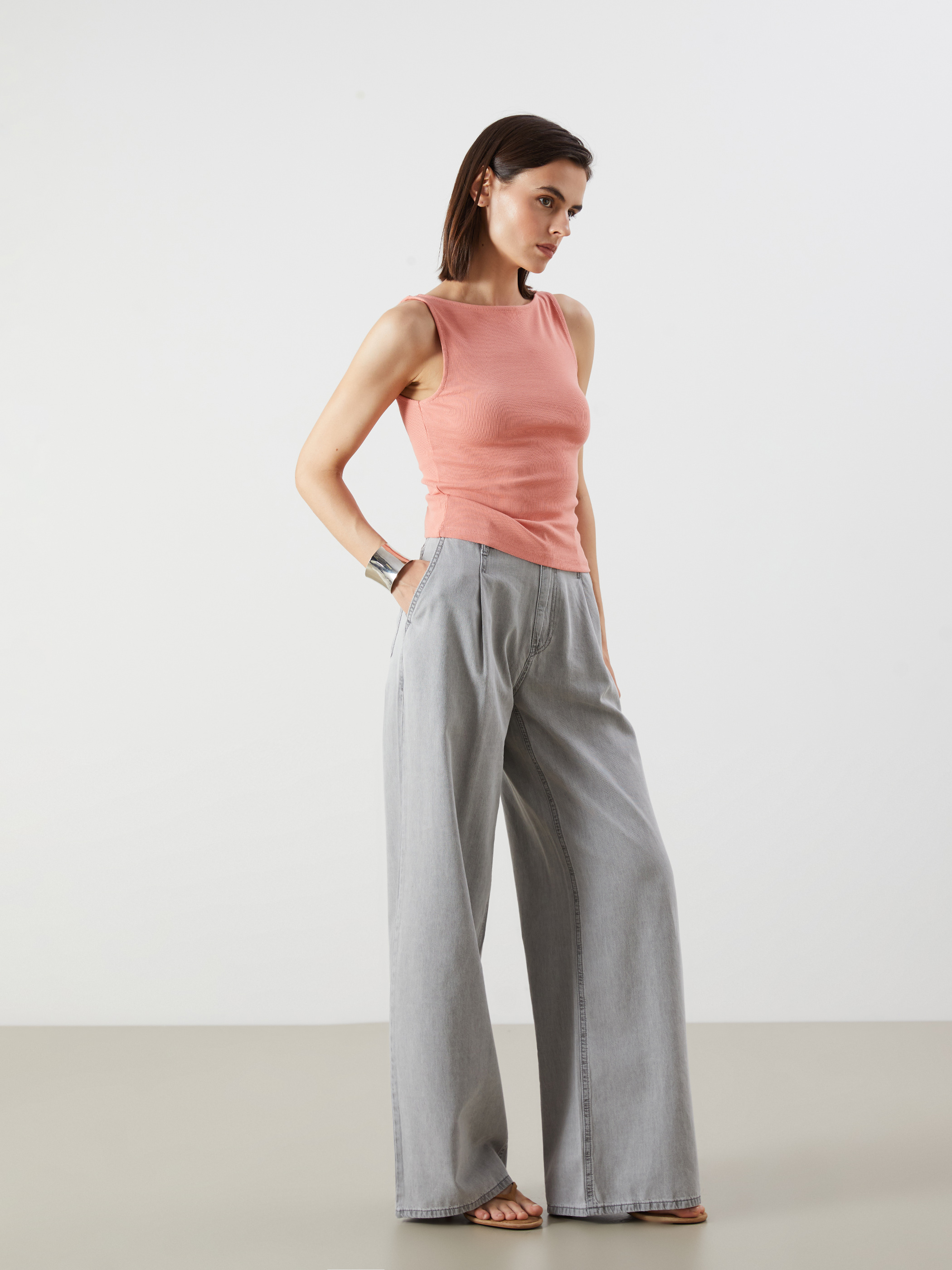 LCW Jeans Wideleg Kadın Jean Pantolon