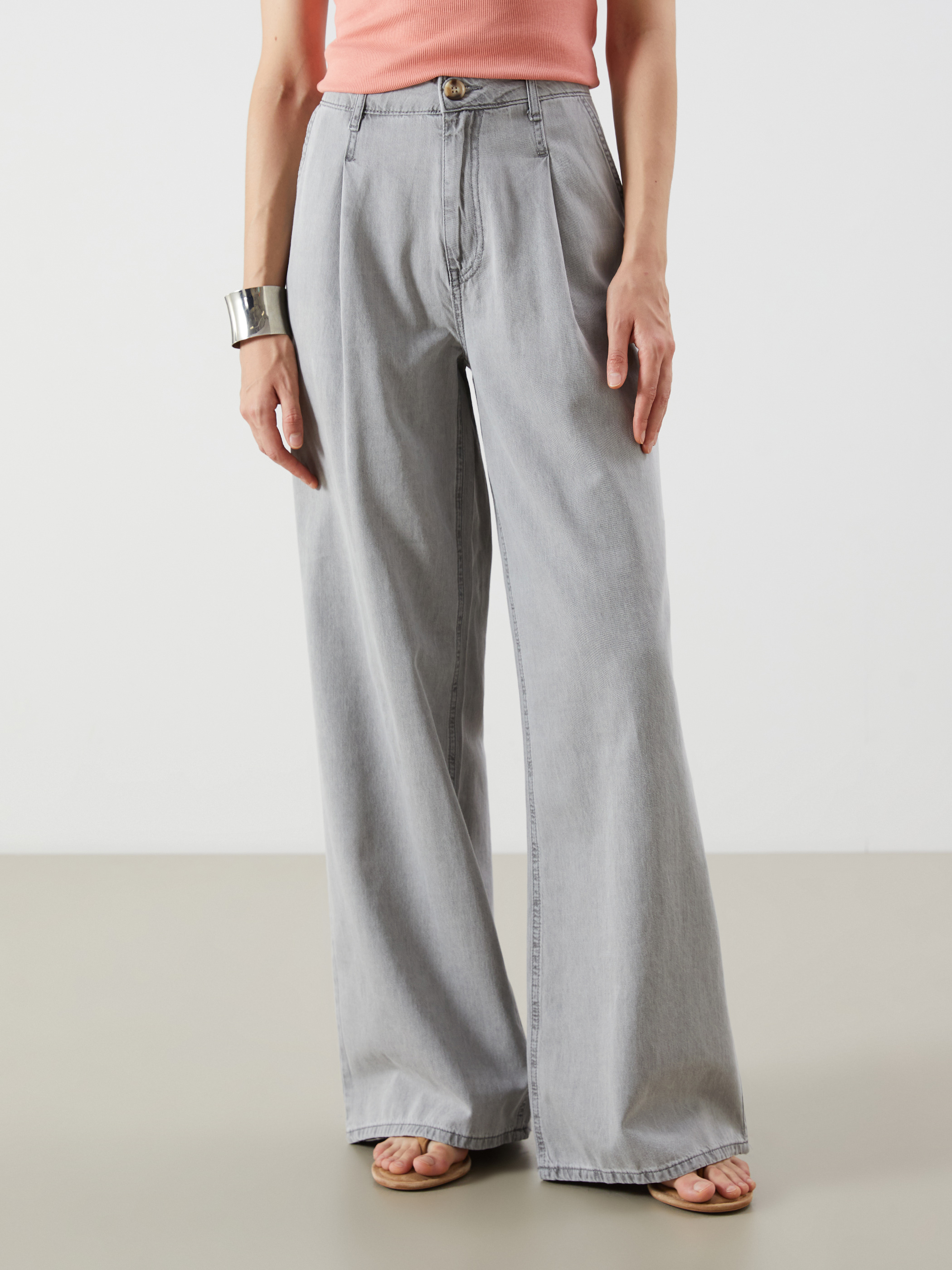 LCW Jeans Wideleg Kadın Jean Pantolon görsel 2