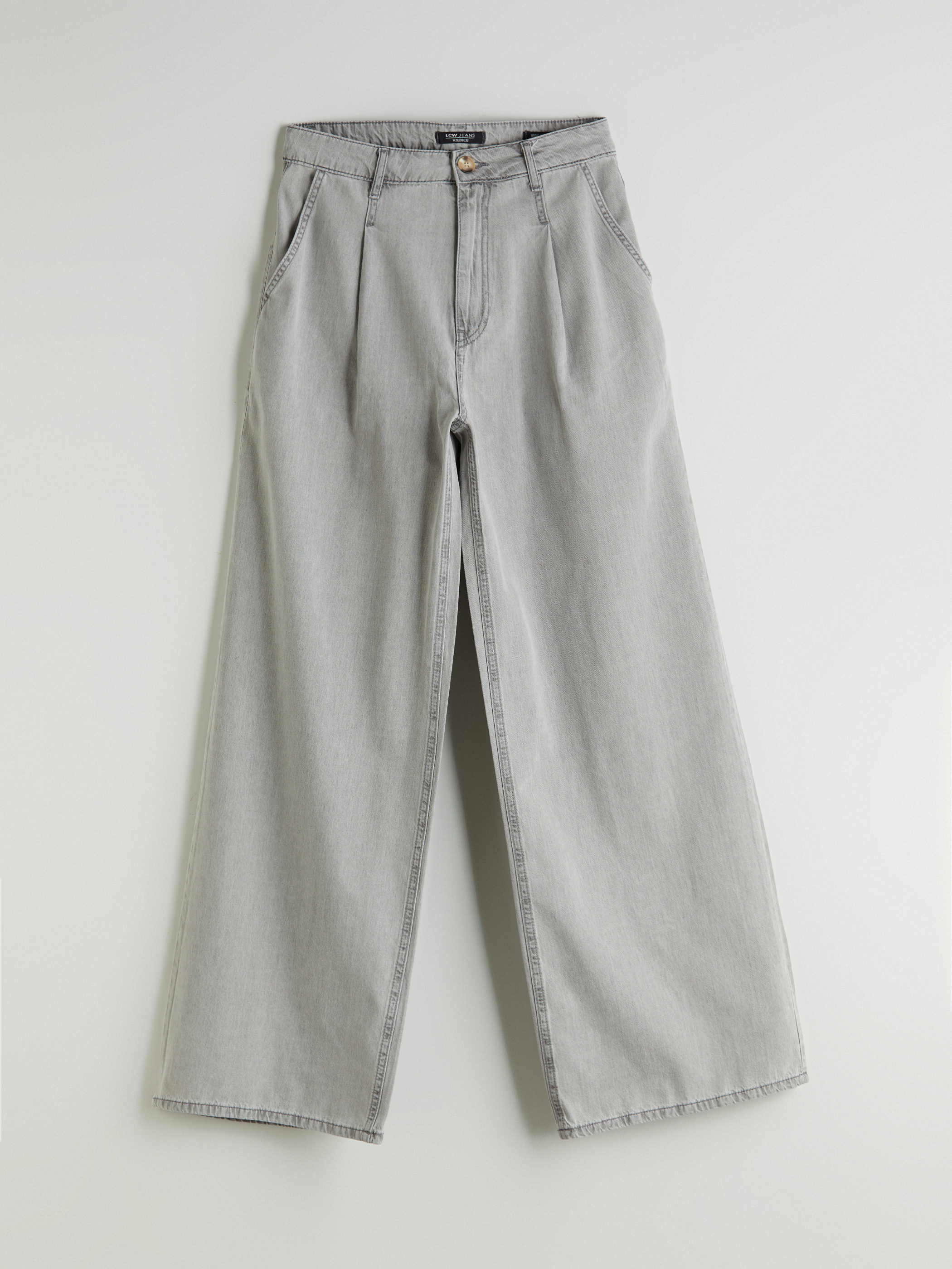 LCW Jeans Wideleg Kadın Jean Pantolon görsel 4