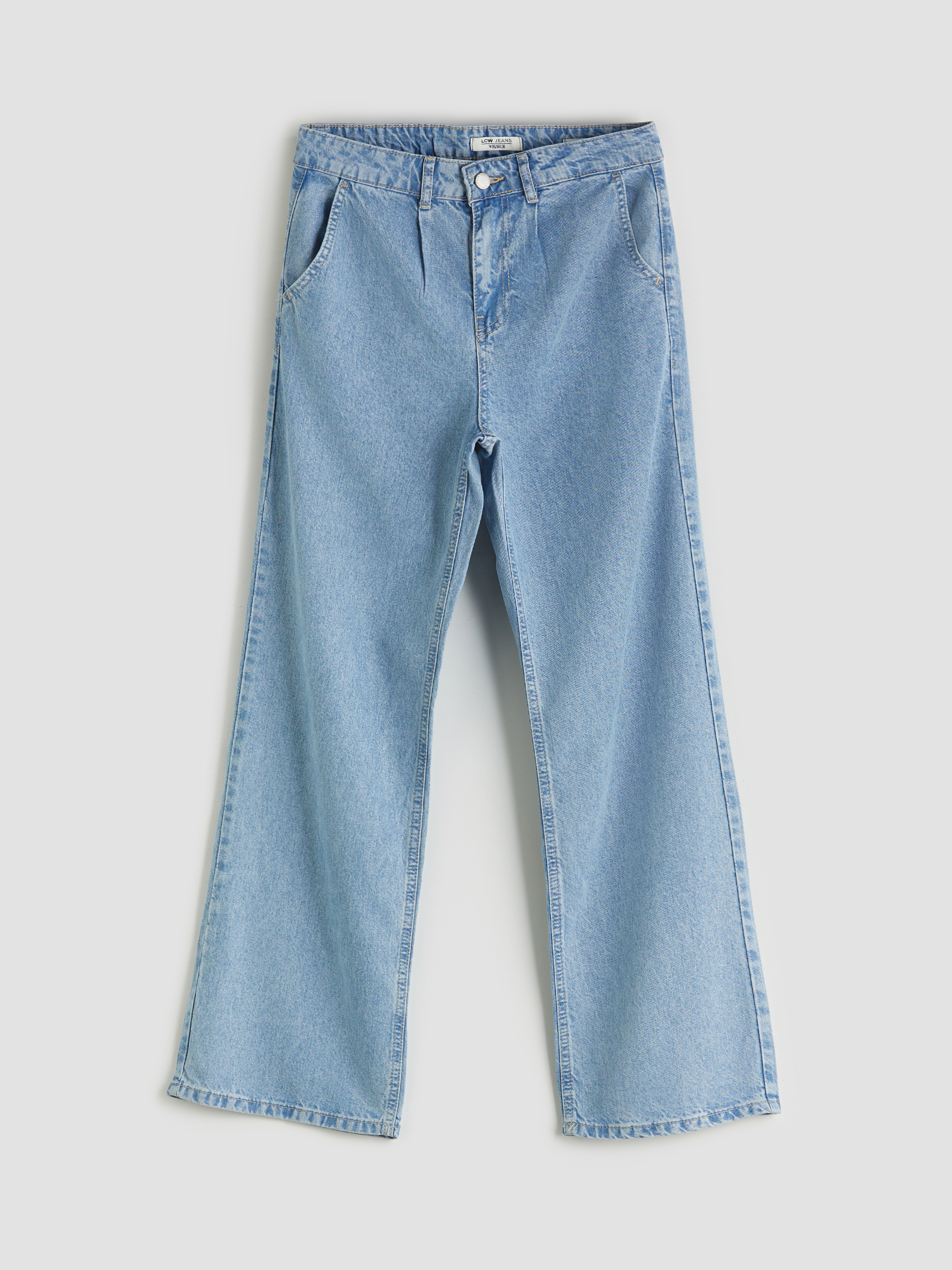 LCW Jeans Wideleg Kadın Jean Pantolon görsel 5