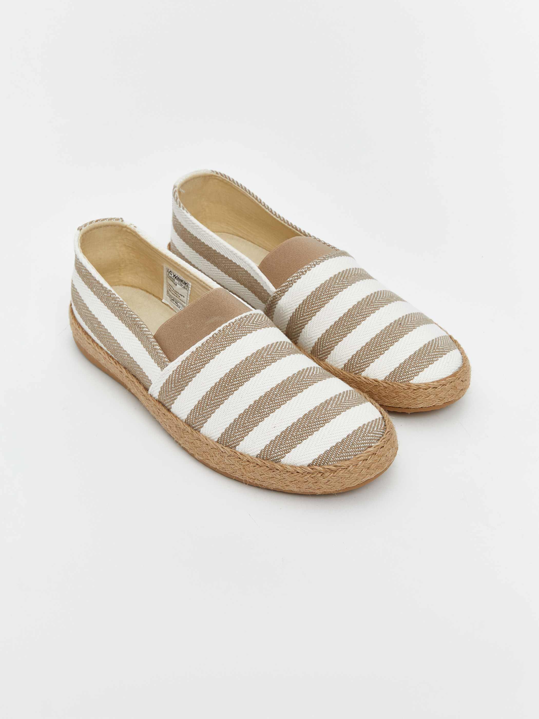 LCW STEPS Çizgi Desenli Erkek Espadril Ayakkabı görsel 2