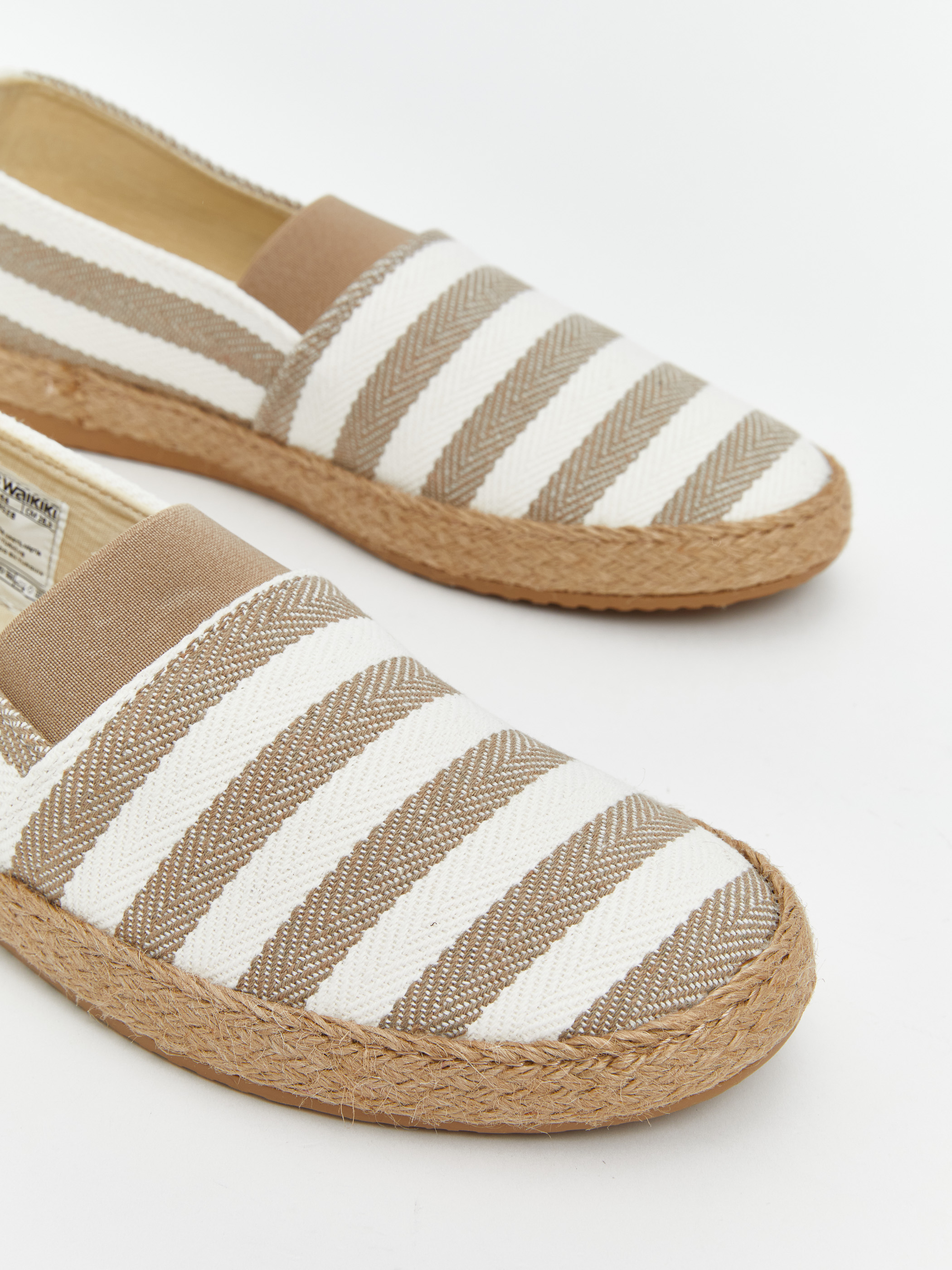 LCW STEPS Çizgi Desenli Erkek Espadril Ayakkabı görsel 4