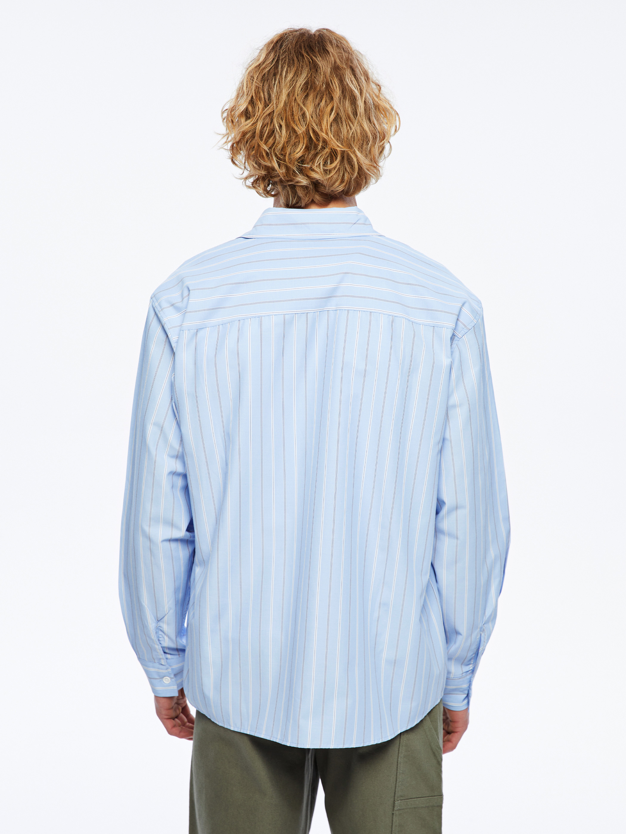 XSIDE Regular Fit Uzun Kollu Poplin Erkek Gömlek görsel 4