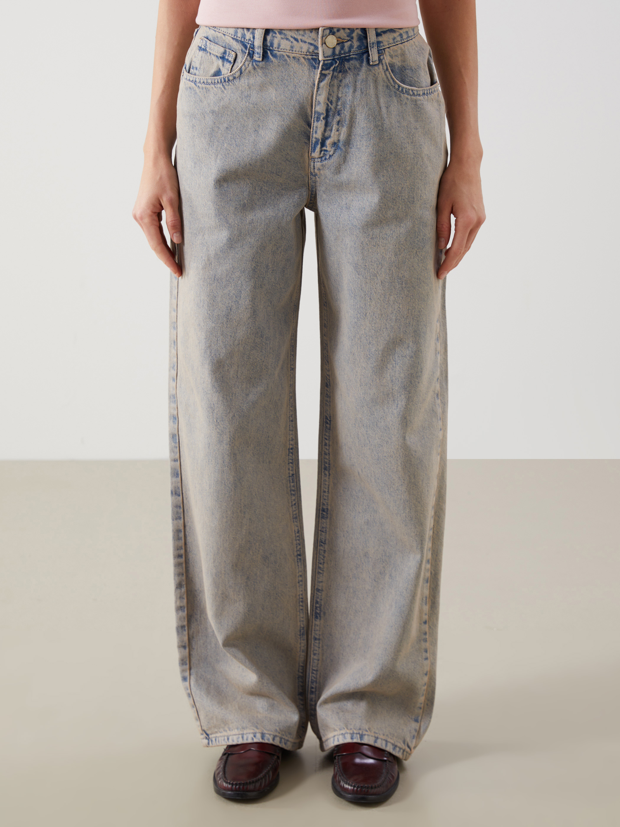 LCW Jeans Baggy Fit Kadın Jean Pantolon görsel 3