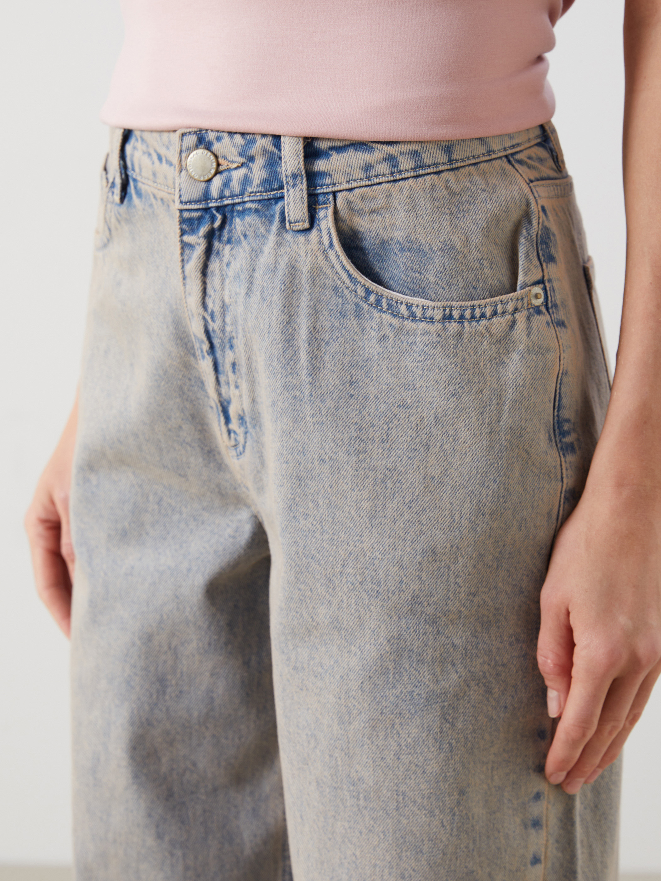 LCW Jeans Baggy Fit Kadın Jean Pantolon görsel 4