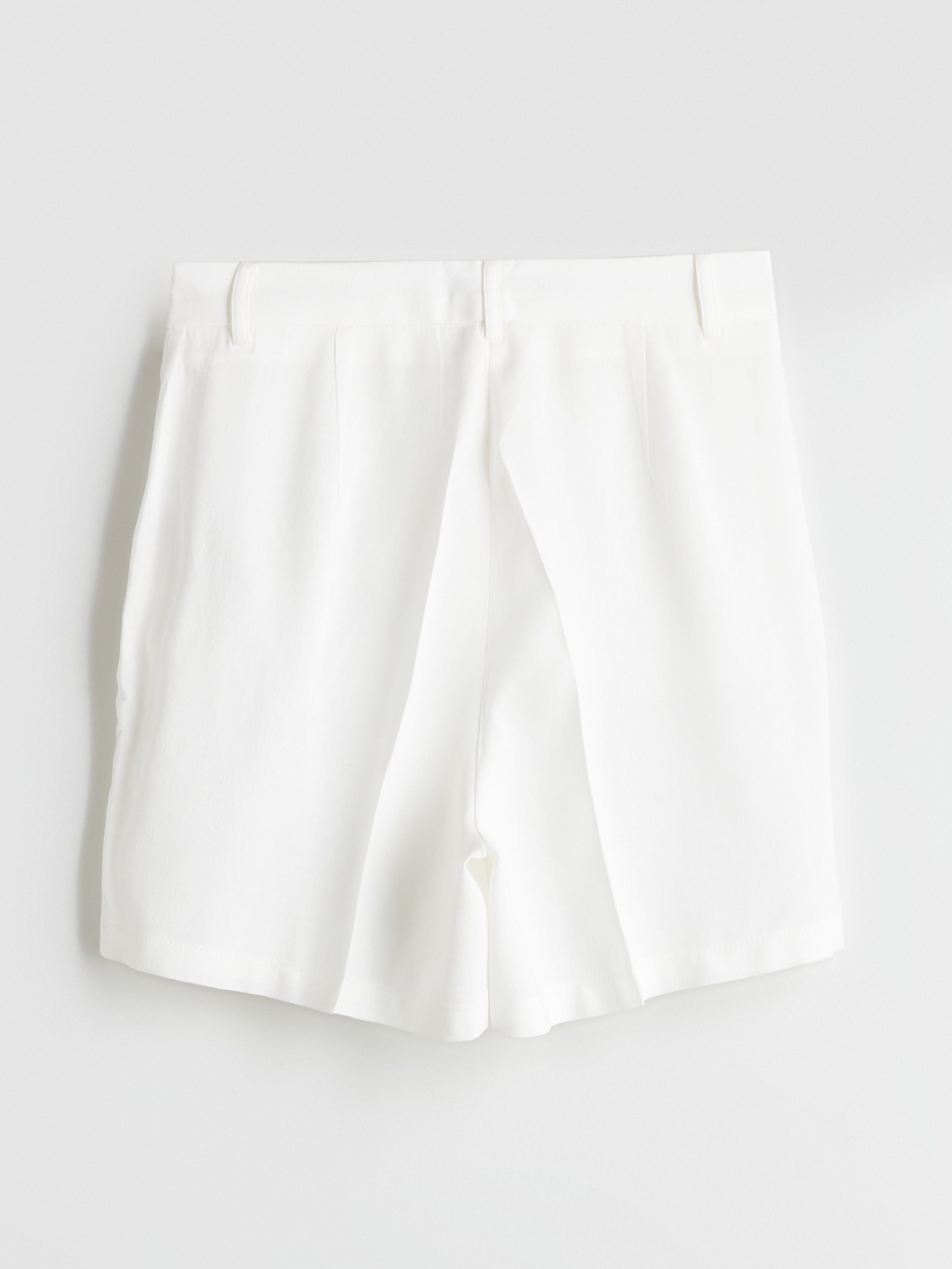 XSIDE Loose Fit Keten Karışımlı Kadın Şort görsel 6