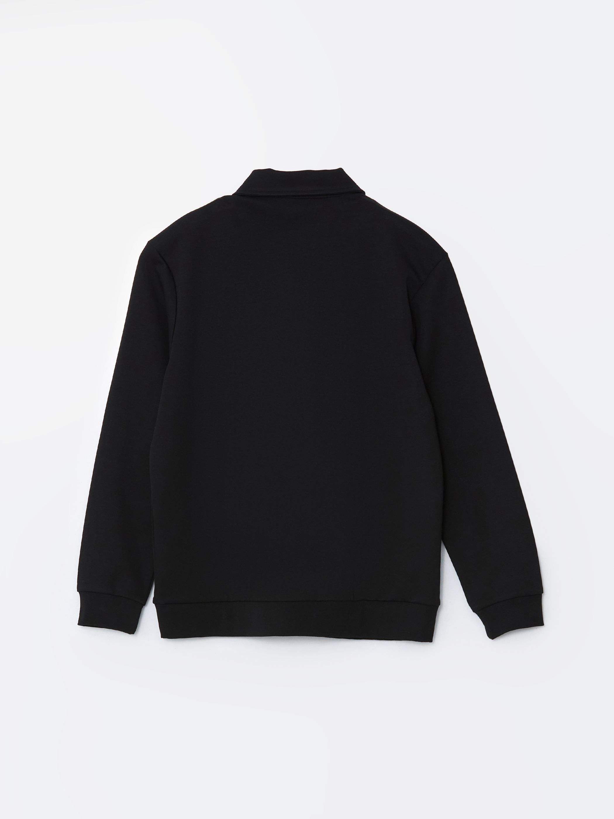 LCW Vision Polo Yaka Uzun Kollu Erkek Sweatshirt görsel 6