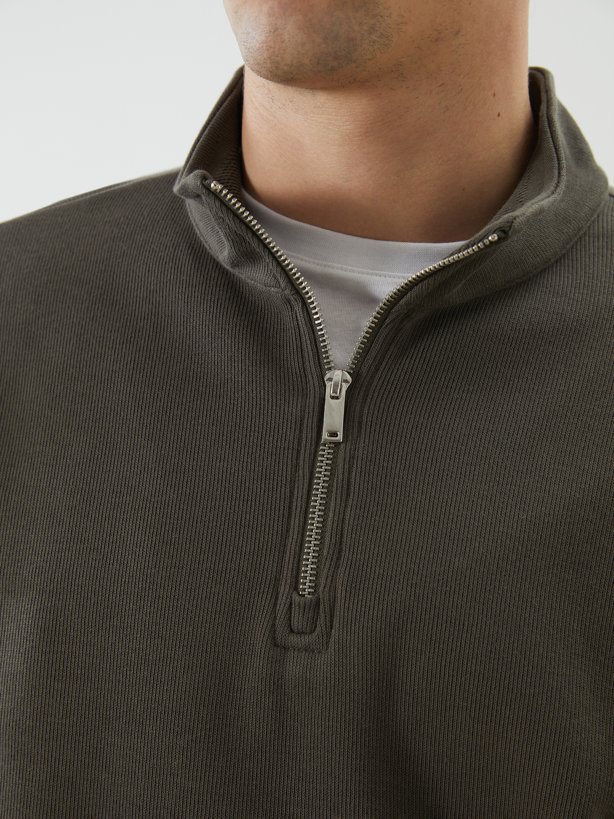 SOUTHBLUE Dik Yaka Erkek Sweatshirt görsel 3