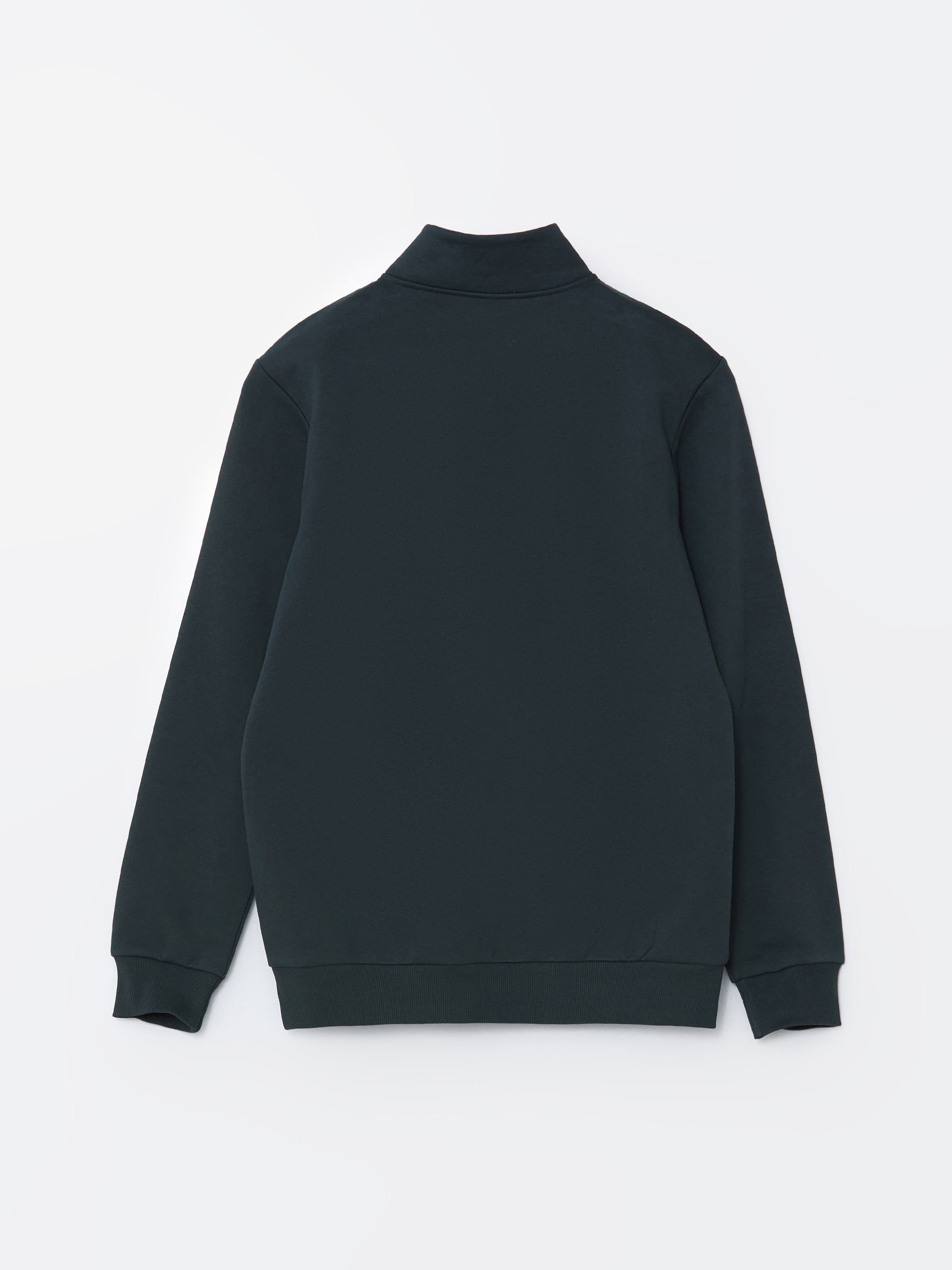 LCWAIKIKI Classic Dik Yaka Uzun Kollu Çizgili Erkek Sweatshirt görsel 6