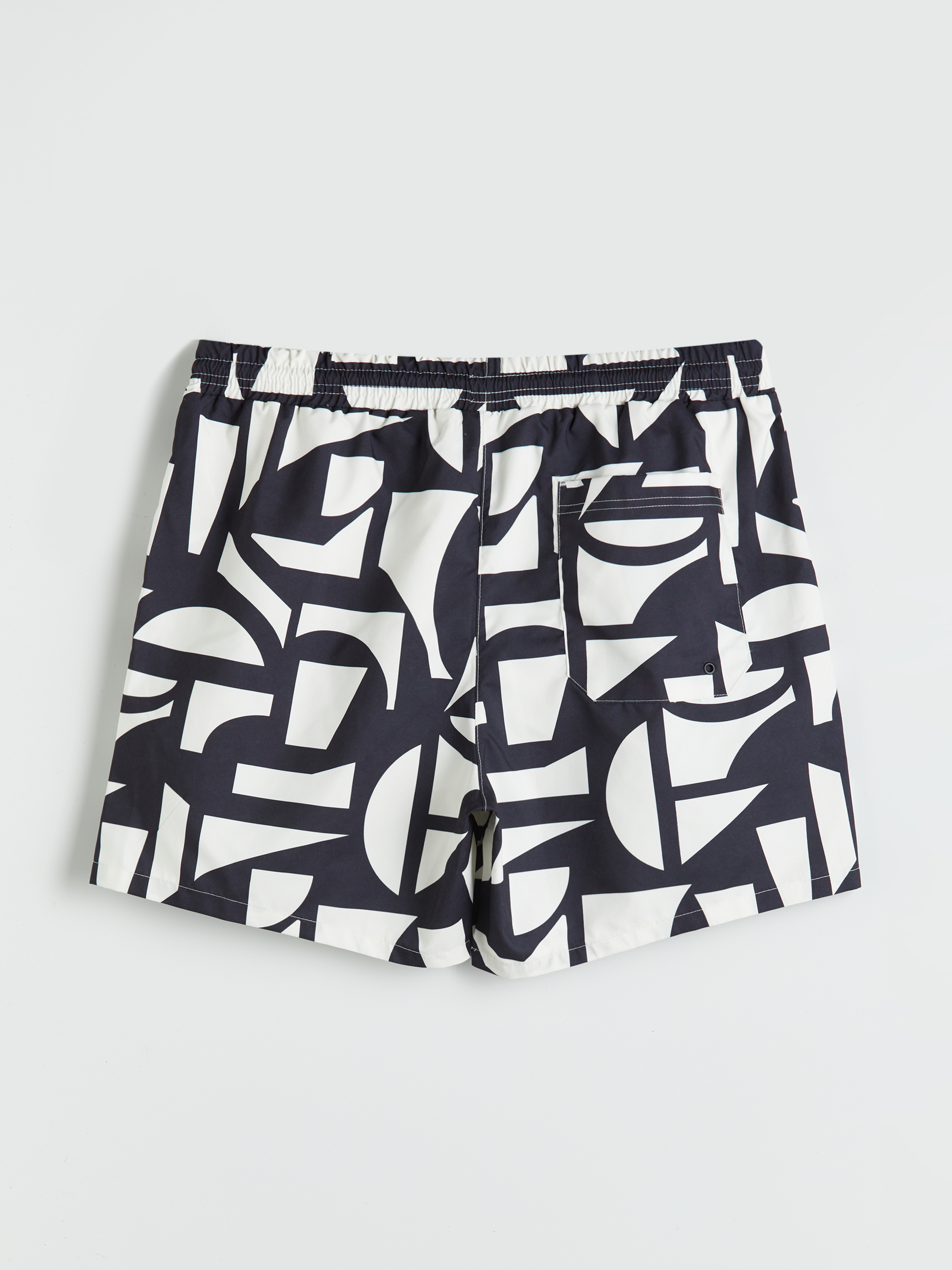 LCW SWIMWEAR Kısa Boy Desenli Erkek Deniz Şortu görsel 5