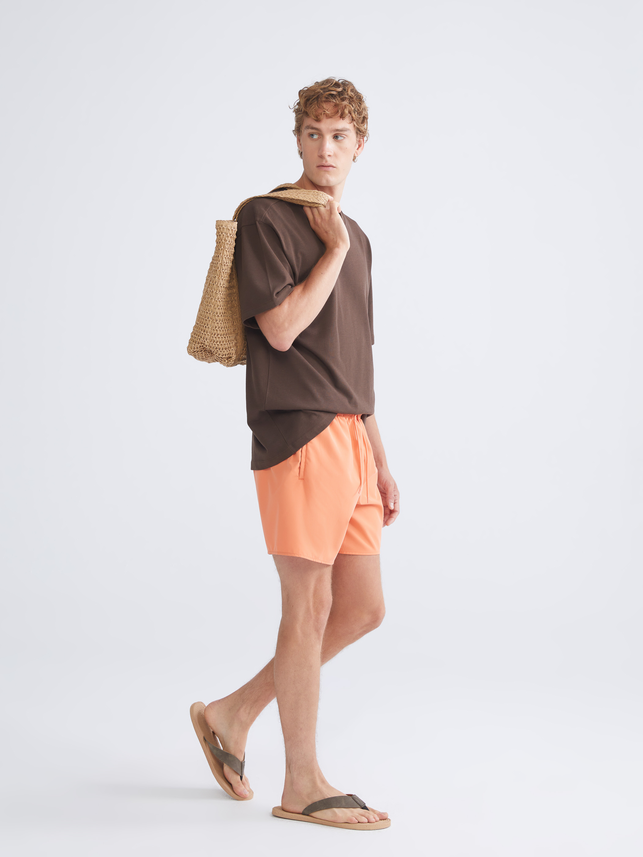 LCW SWIMWEAR Kısa Boy Erkek Deniz Şortu