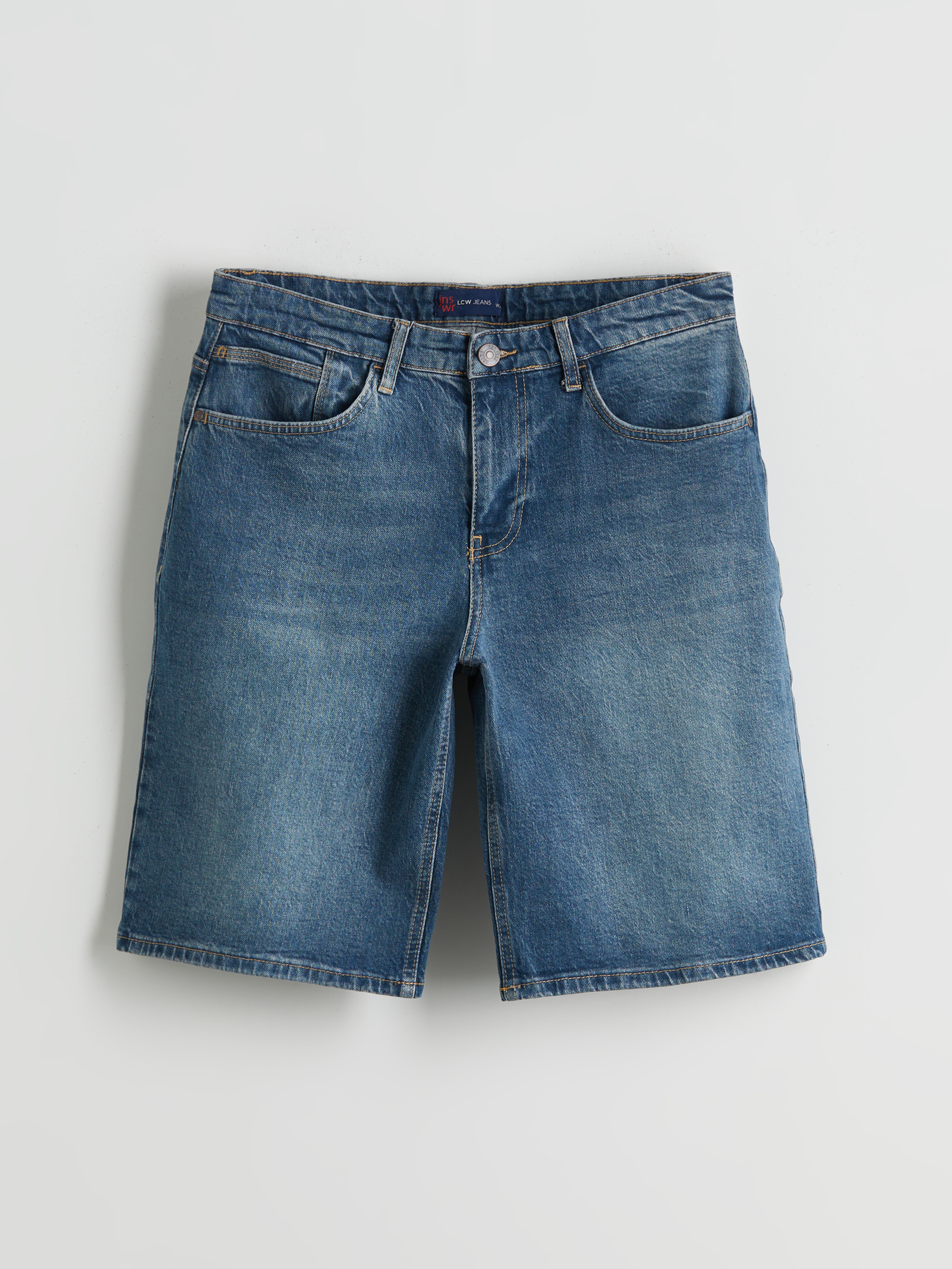 LCW Jeans Rahat Kalıp Erkek Jean Şort görsel 5