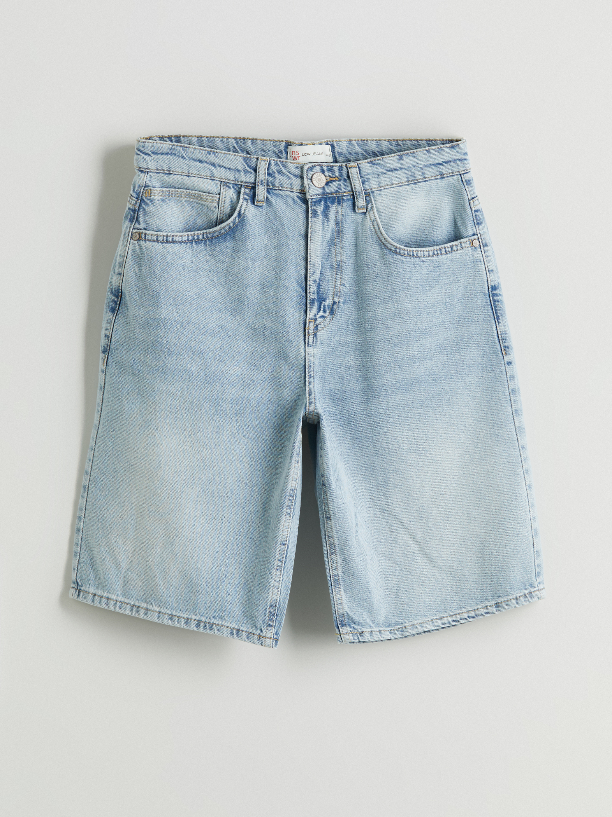 LCW Jeans Rahat Kalıp Erkek Jean Şort görsel 5