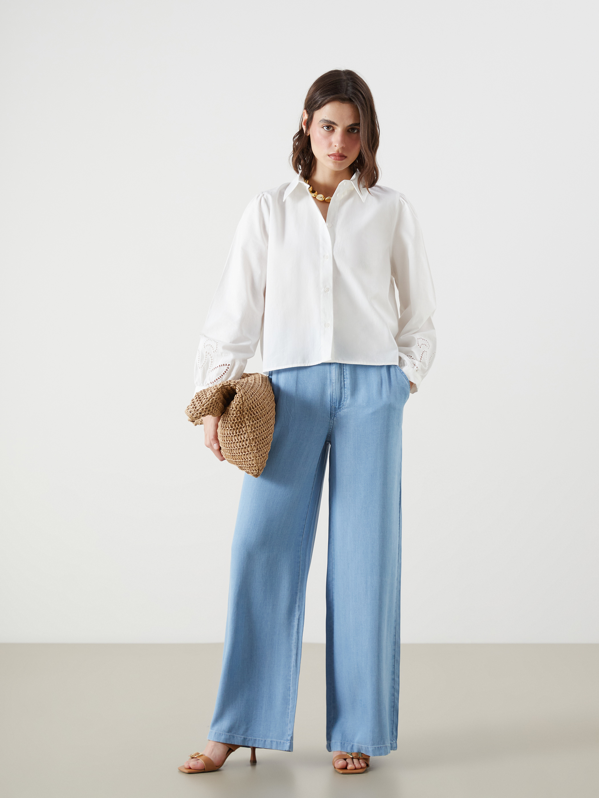 LCW Jeans Wideleg Kadın Jean Pantolon