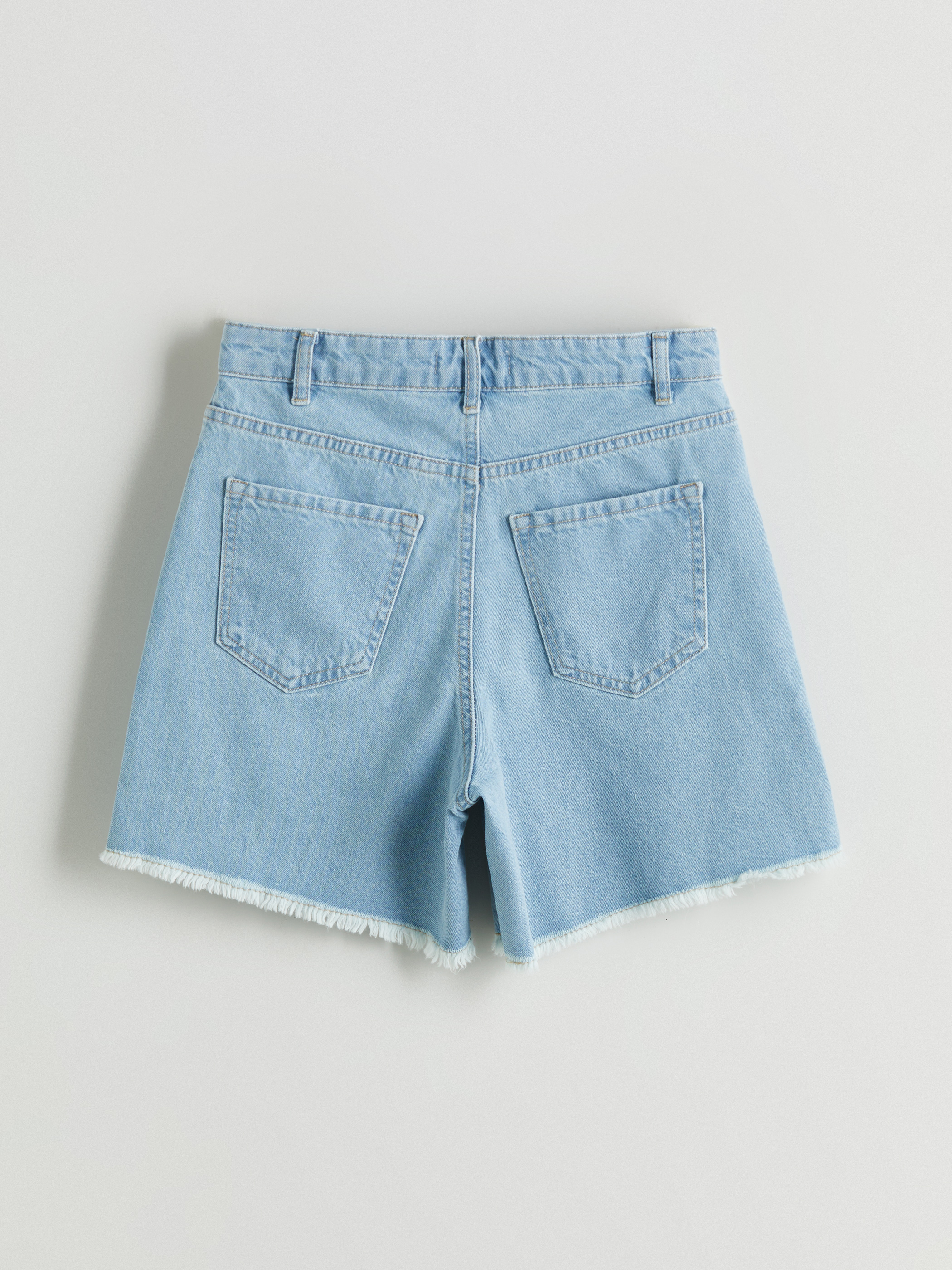 LCW Jeans Standart Fit Kadın Jean Şort görsel 6