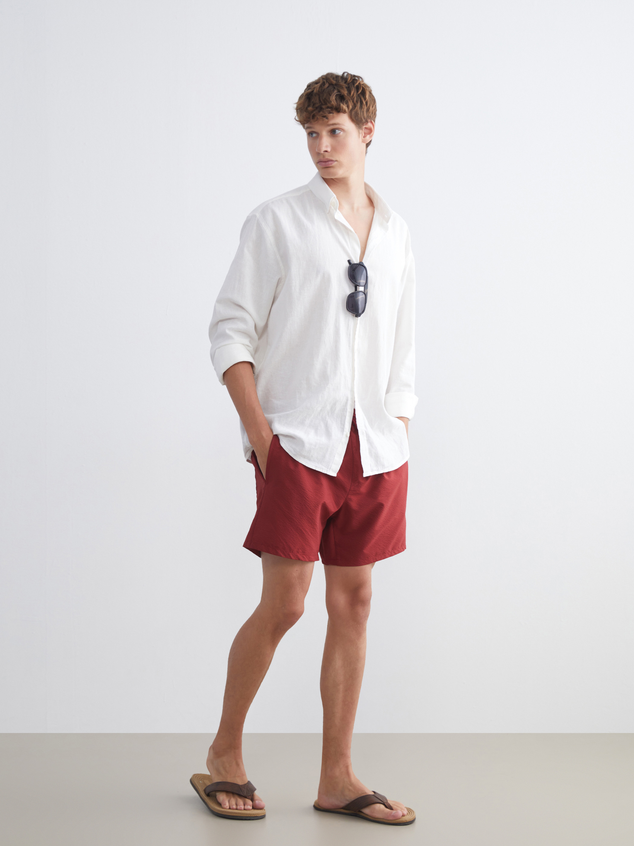 LCW SWIMWEAR Kısa Boy Erkek Deniz Şortu