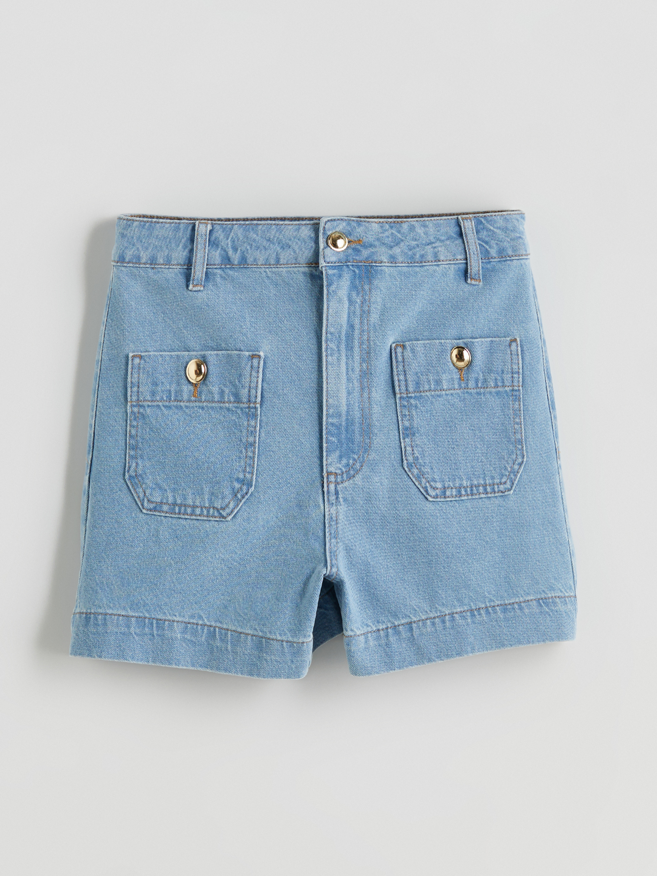 LCW Jeans Standart Fit Kadın Jean Şort görsel 5