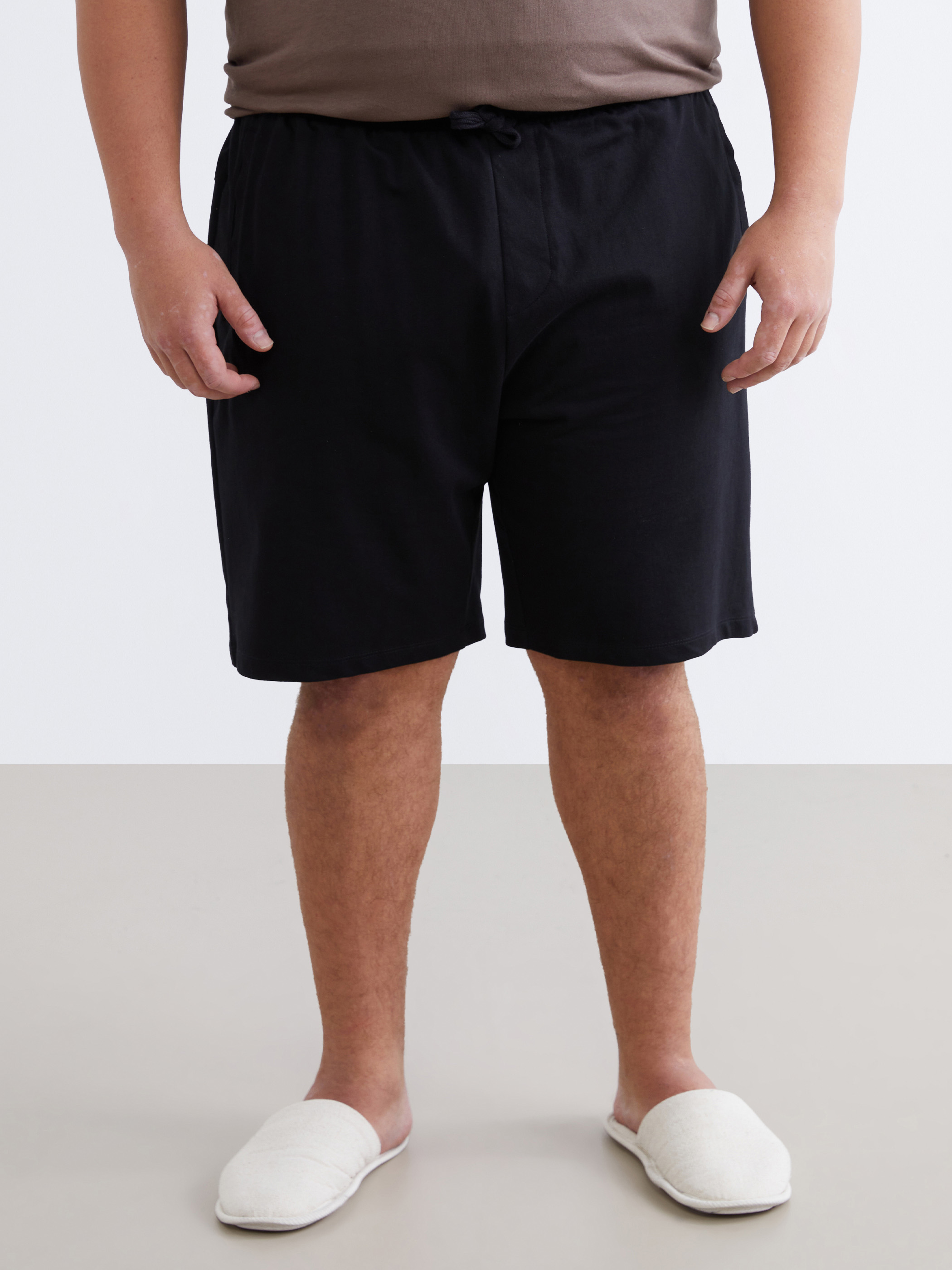 LC WAIKIKI Slim Fit Erkek Pijama Alt Şort görsel 6