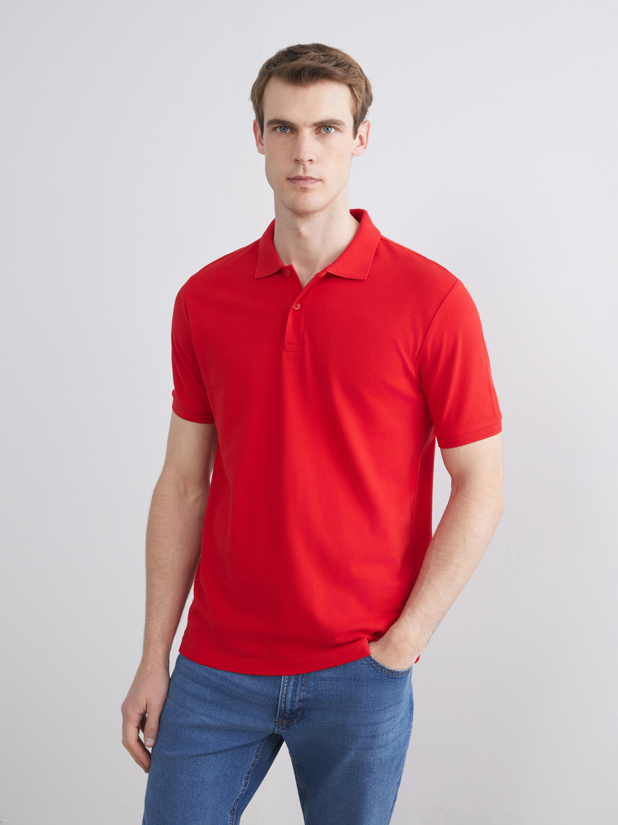 LCWAIKIKI Classic Polo Yaka Pike Erkek Tişört