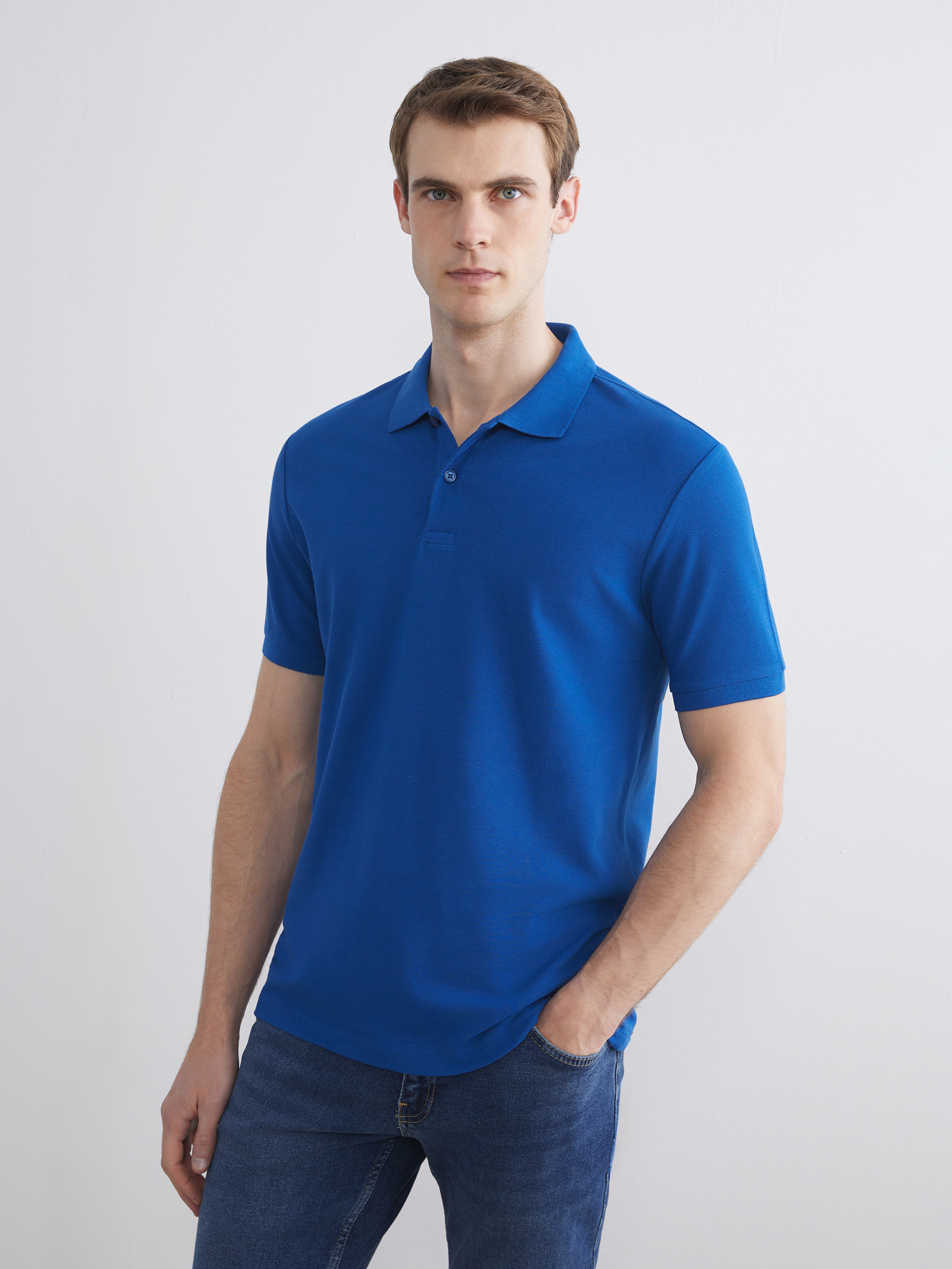 LCWAIKIKI Classic Polo Yaka Pike Erkek Tişört