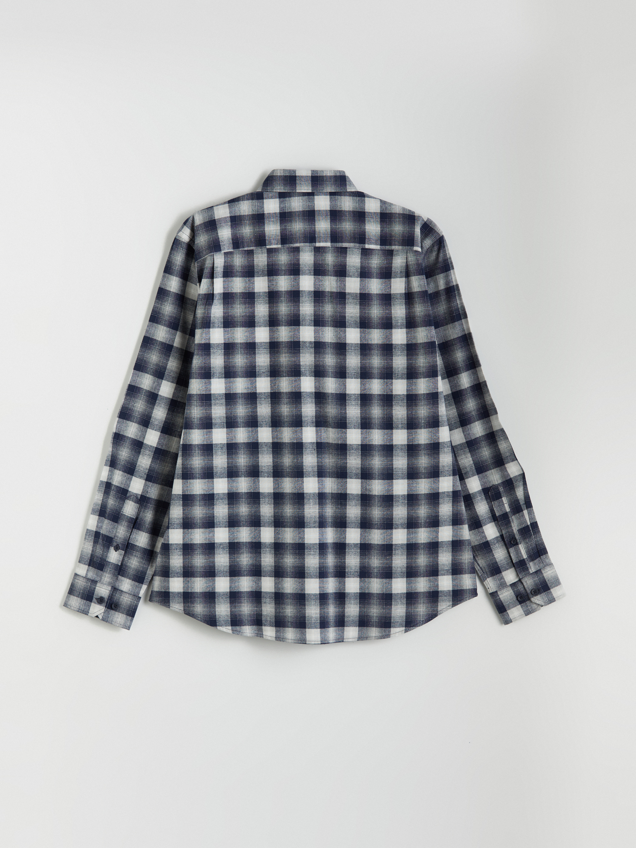 LCWAIKIKI Classic Regular Fit Uzun Kollu Ekose Poplin Erkek Gömlek görsel 6