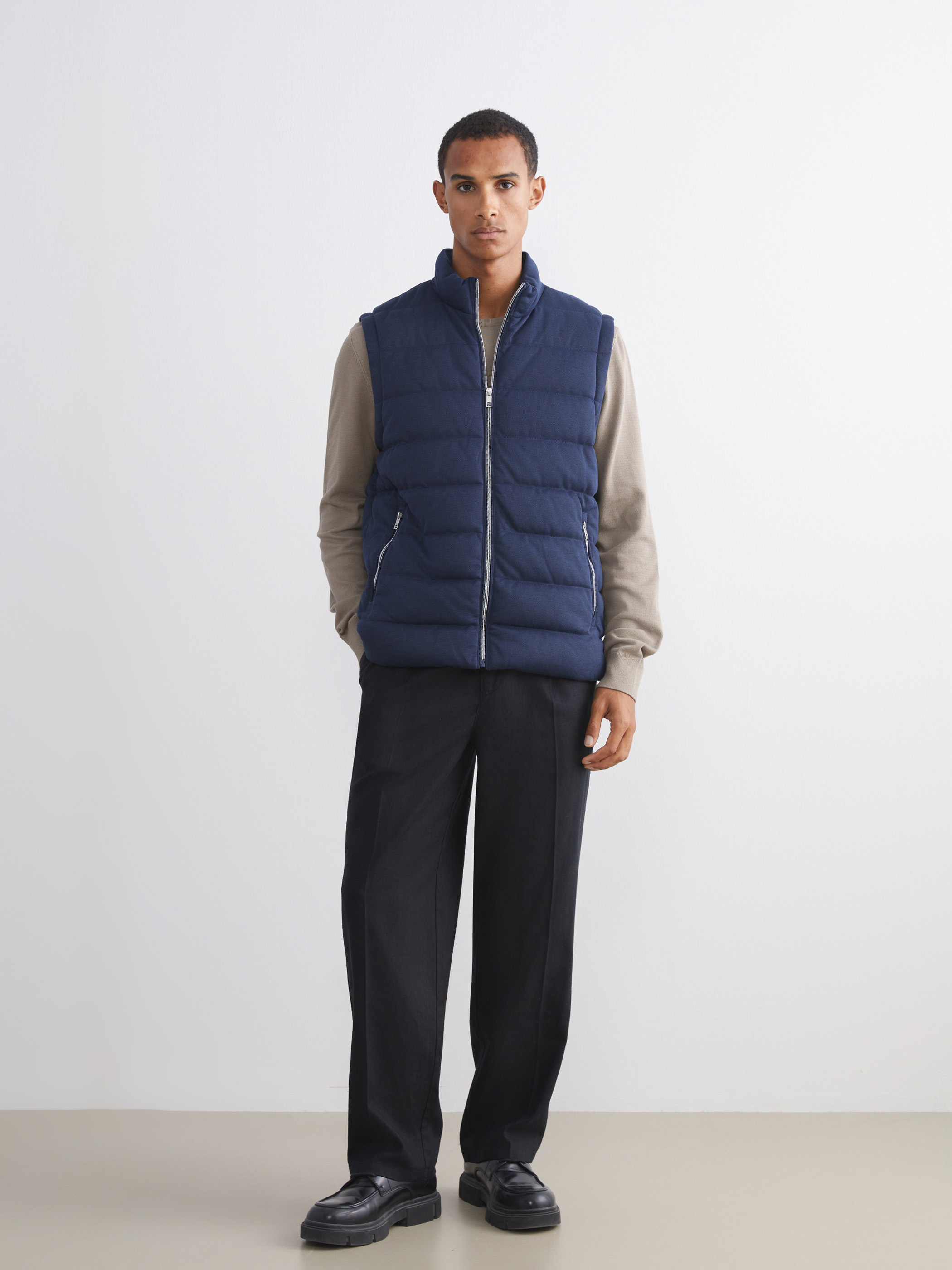 LCW Vision Slim Fit Dik Yaka Erkek Şişme Yelek görsel 2