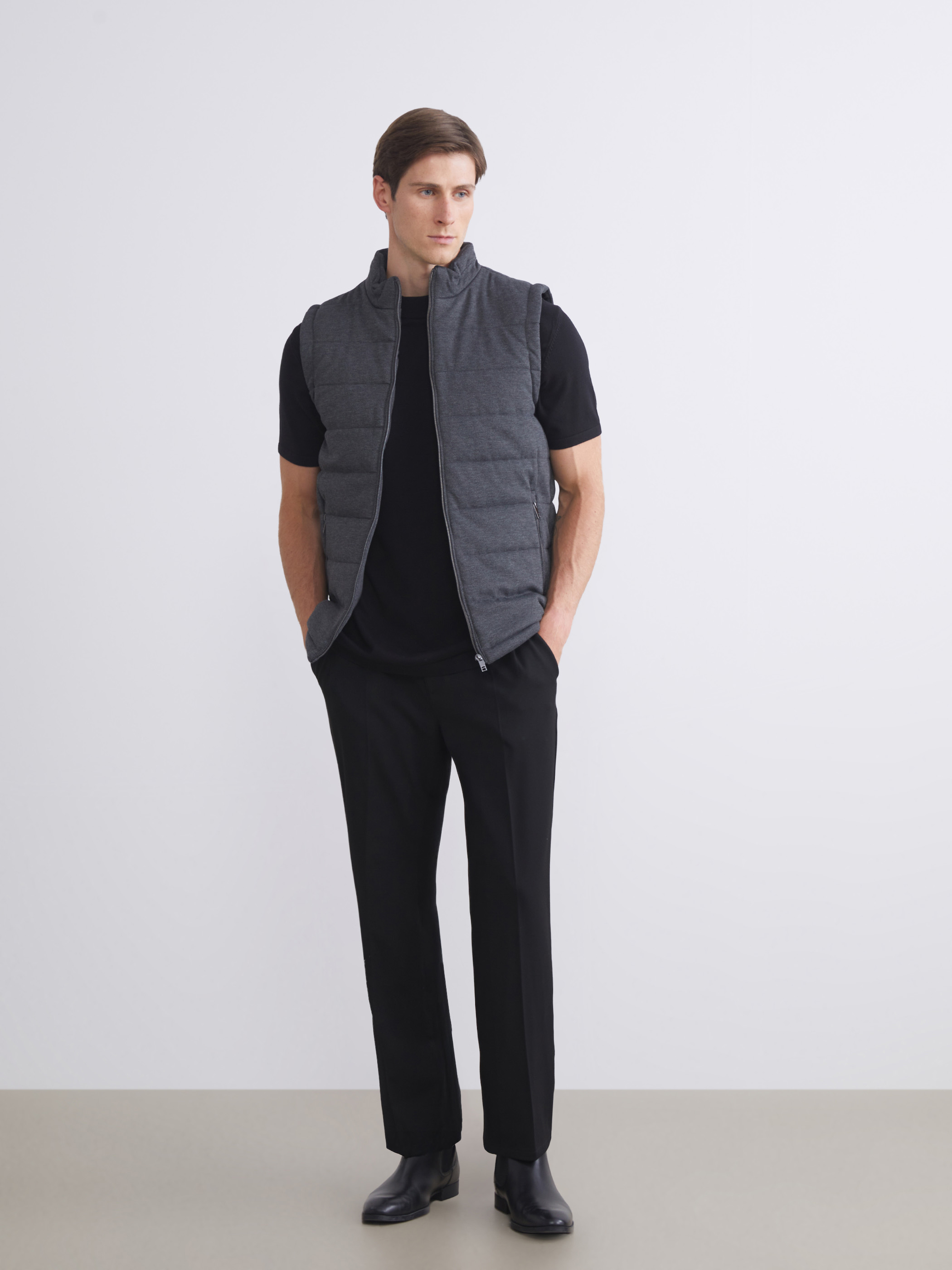LCW Vision Slim Fit Dik Yaka Erkek Şişme Yelek görsel 2
