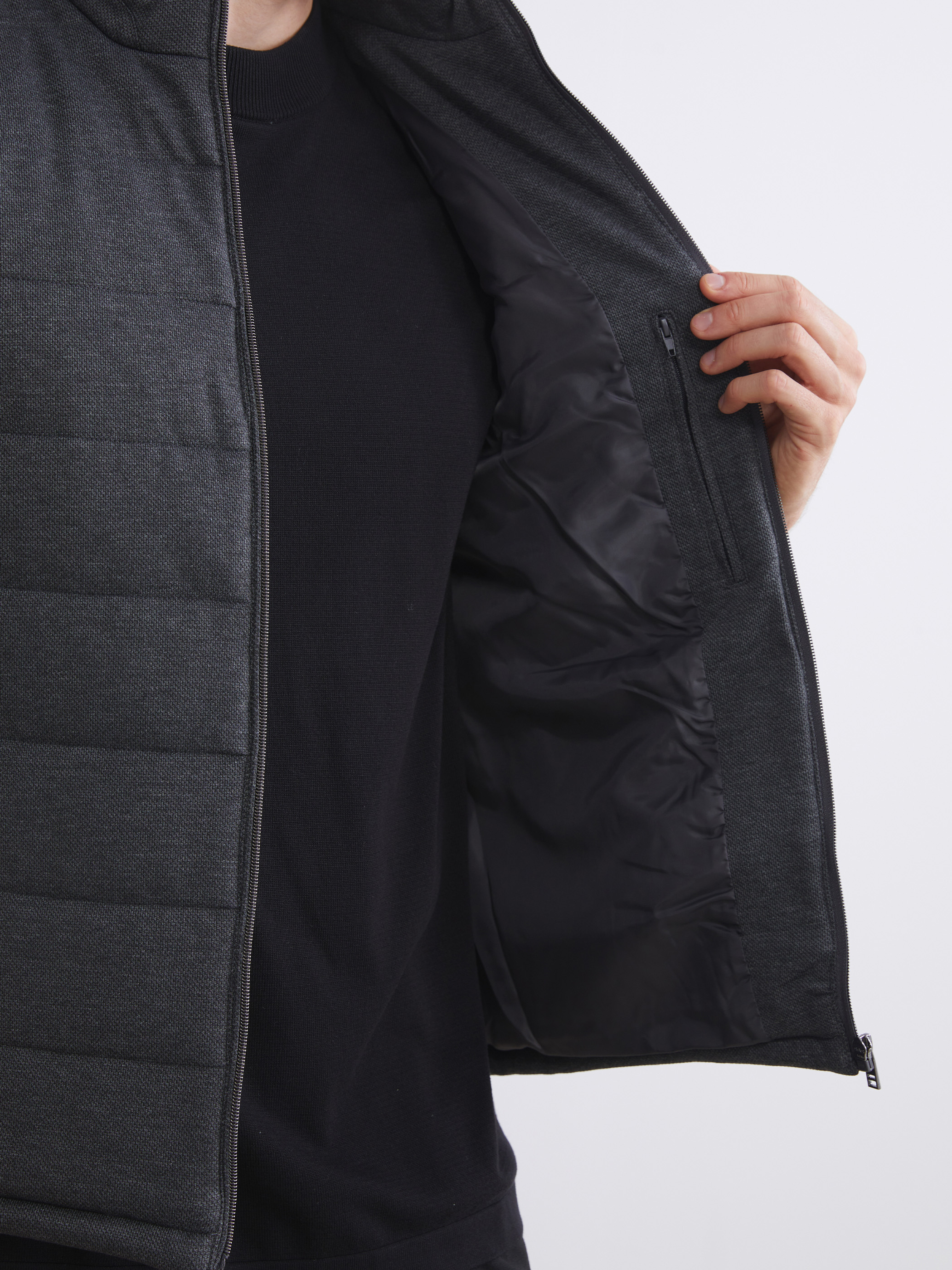 LCW Vision Slim Fit Dik Yaka Erkek Şişme Yelek görsel 3