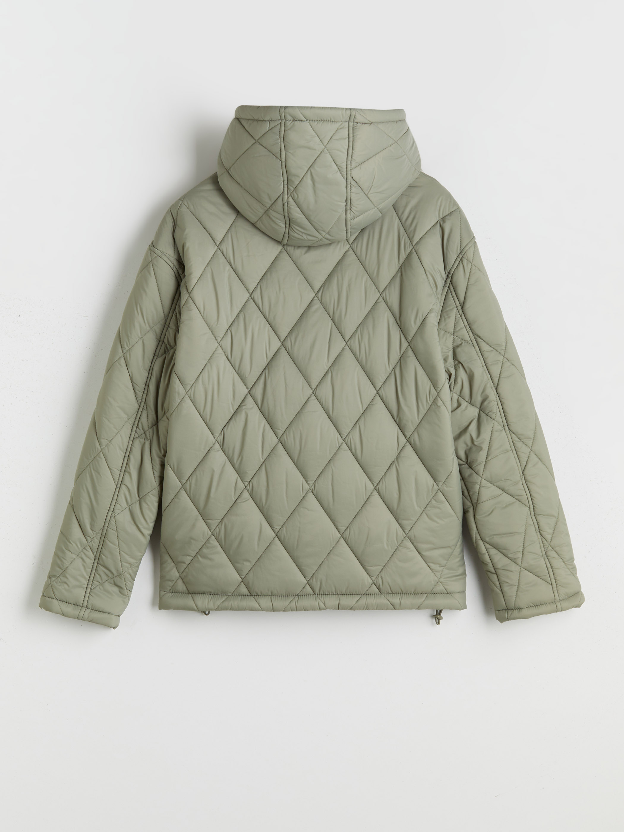 XSIDE Kapüşonlu Kapitone Oversize Kadın Şişme Mont görsel 7