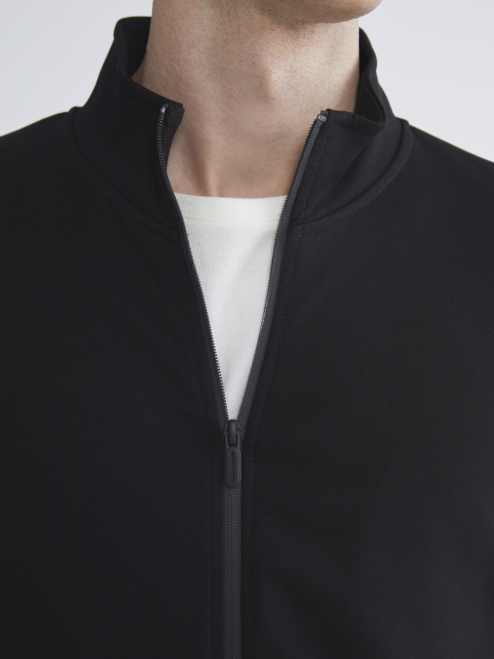 SOUTHBLUE Dik Yaka Erkek Fermuarlı Sweatshirt görsel 3