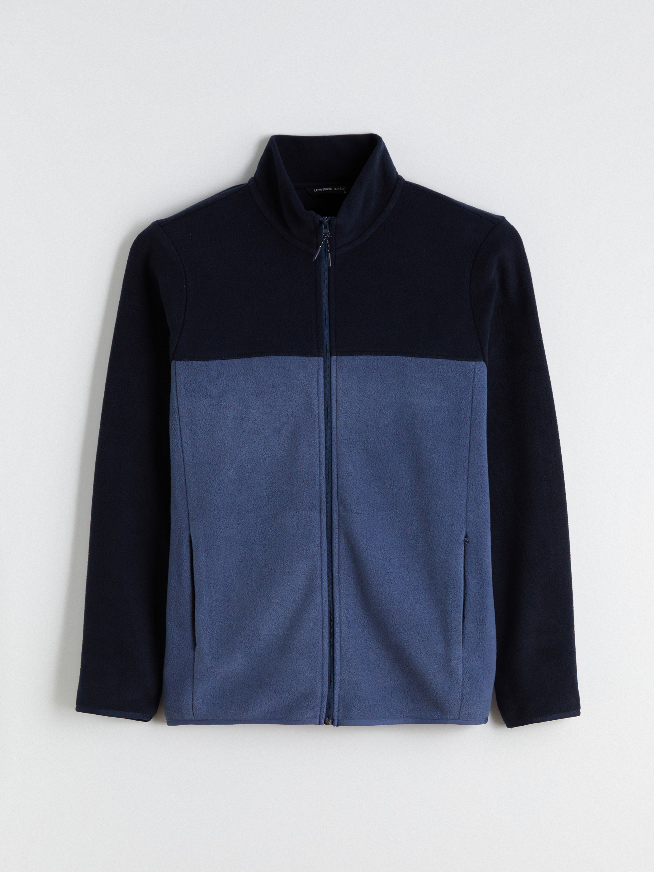 LCWAIKIKI Basic Dik Yaka Polar Erkek Fermuarlı Sweatshirt görsel 5