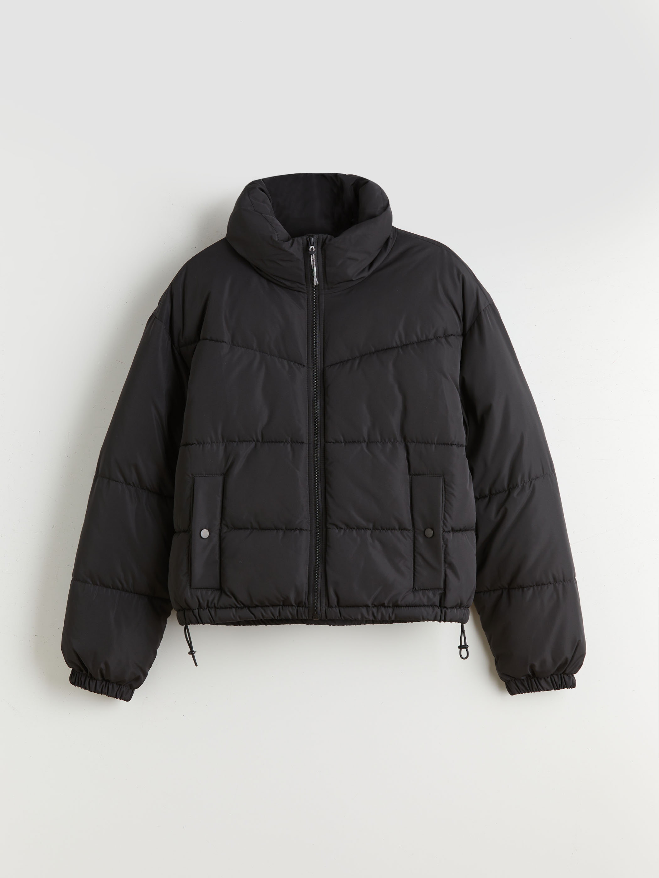 XSIDE Dik Yaka Oversize Kadın Şişme Mont görsel 5