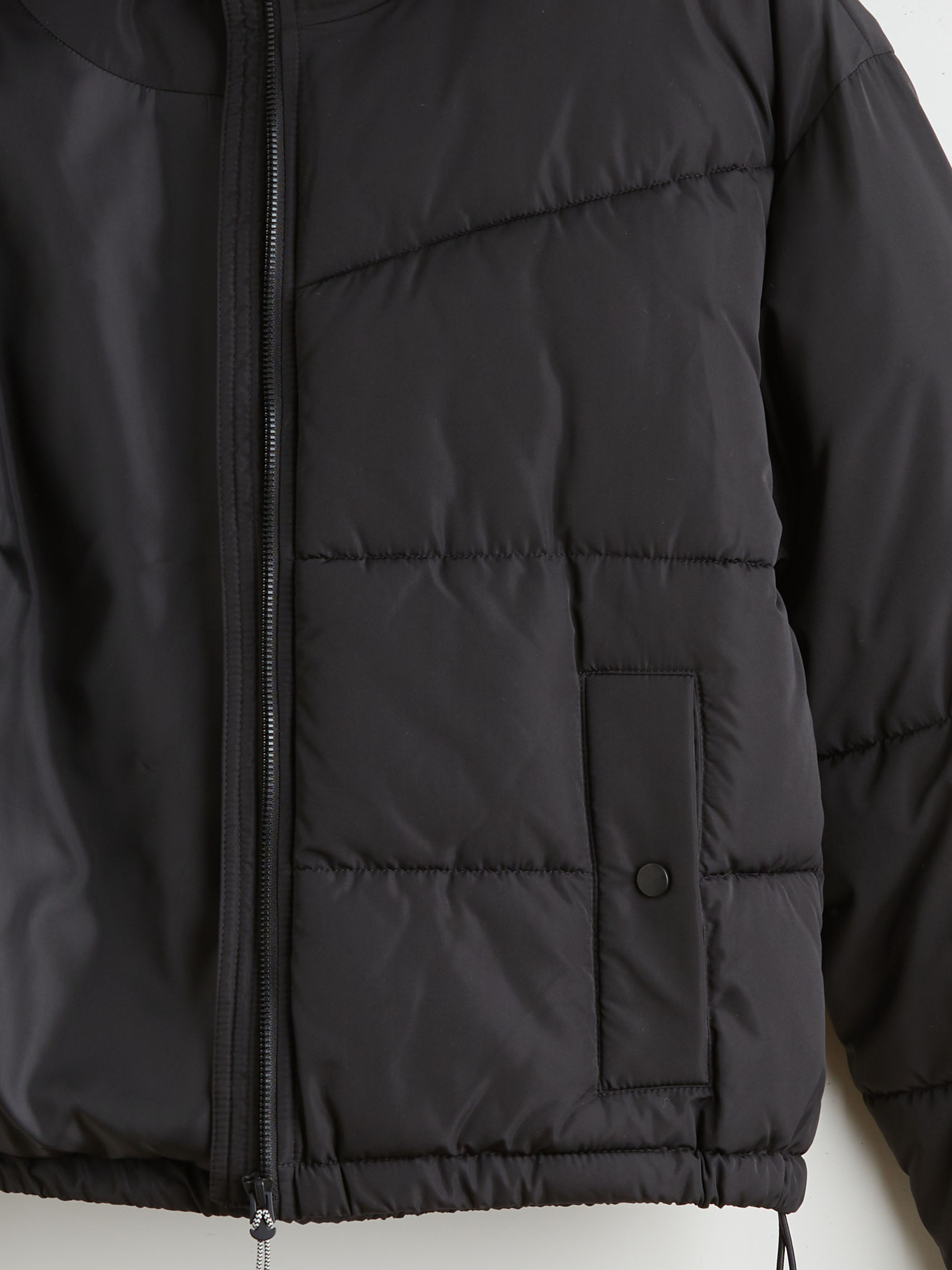XSIDE Dik Yaka Oversize Kadın Şişme Mont görsel 7