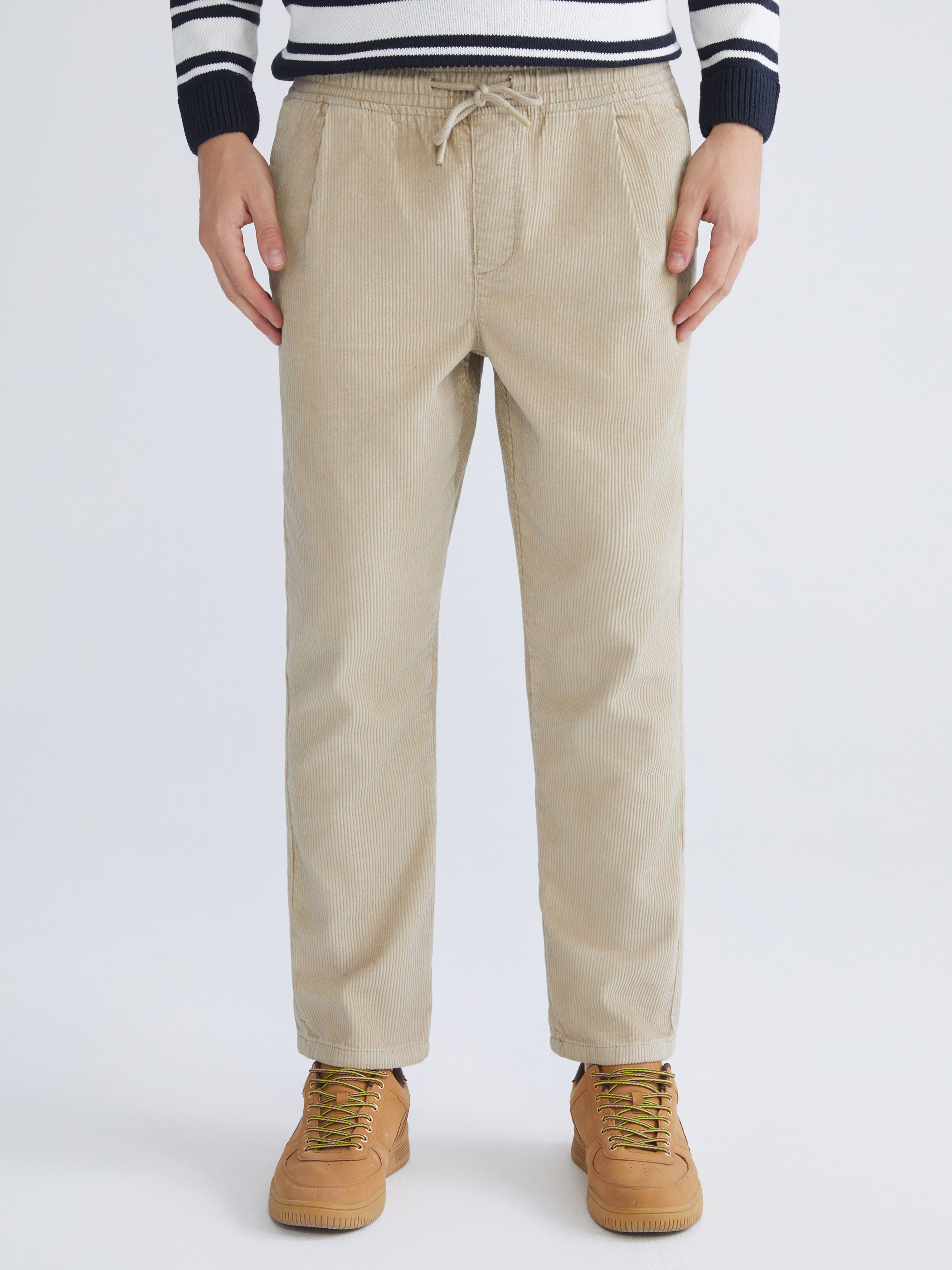 XSIDE Slim Fit Kadife Erkek Pantolon görsel 3