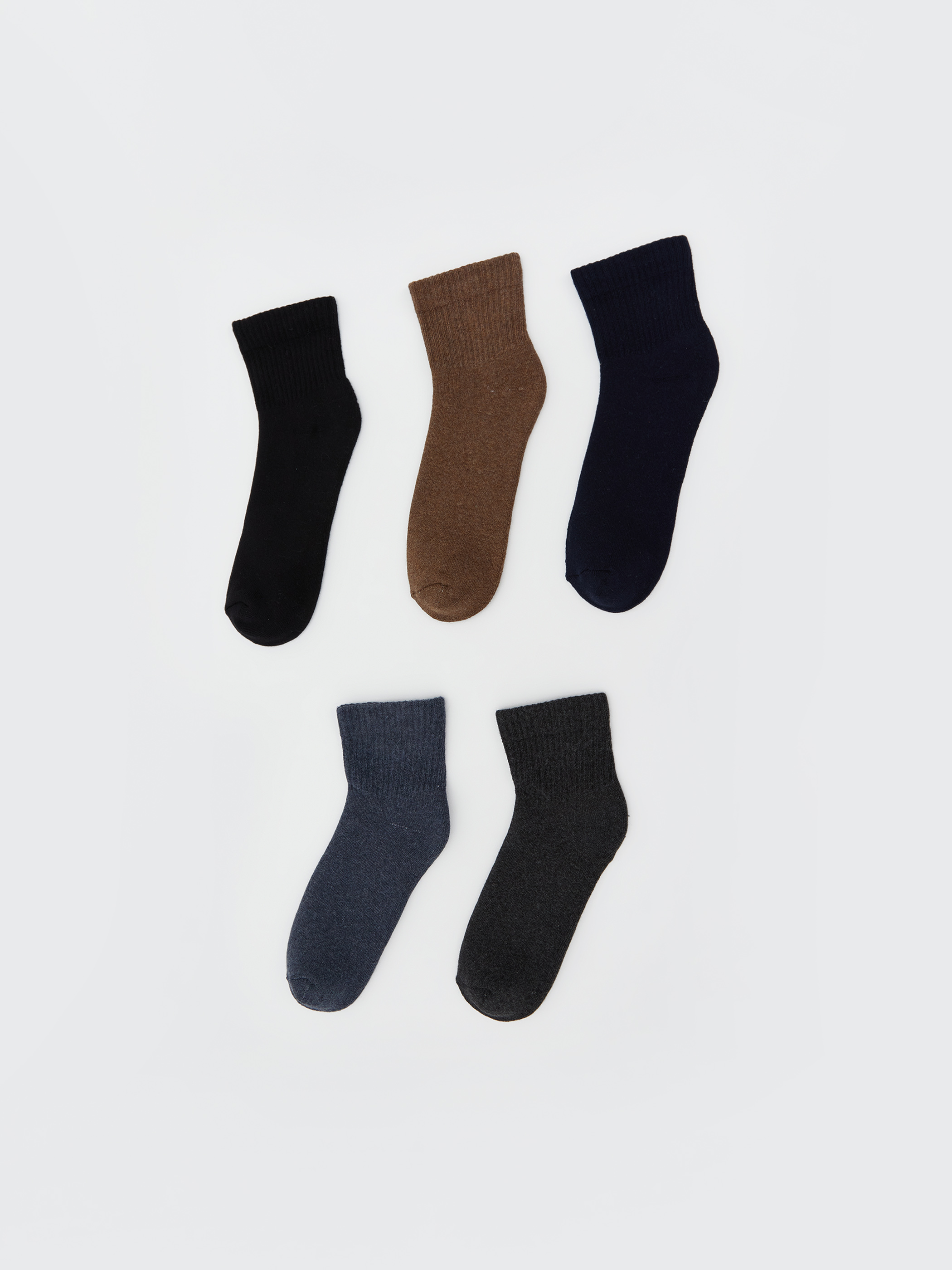 LCW ACCESSORIES Erkek Soket Havlu Çorap 5'li