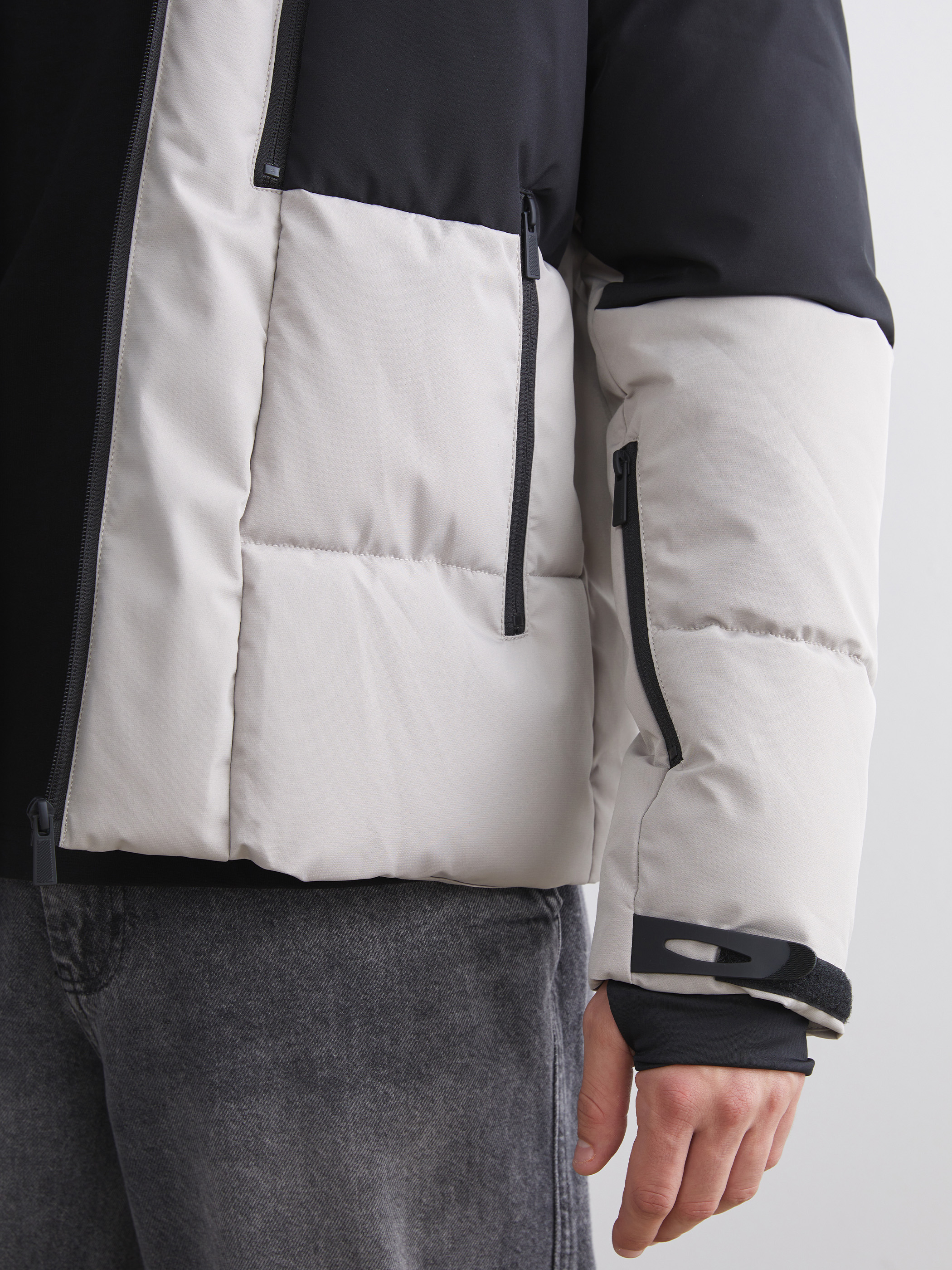XSIDE ACTIVE Standart Kalıp Kapüşonlu Erkek Kayak Montu görsel 4