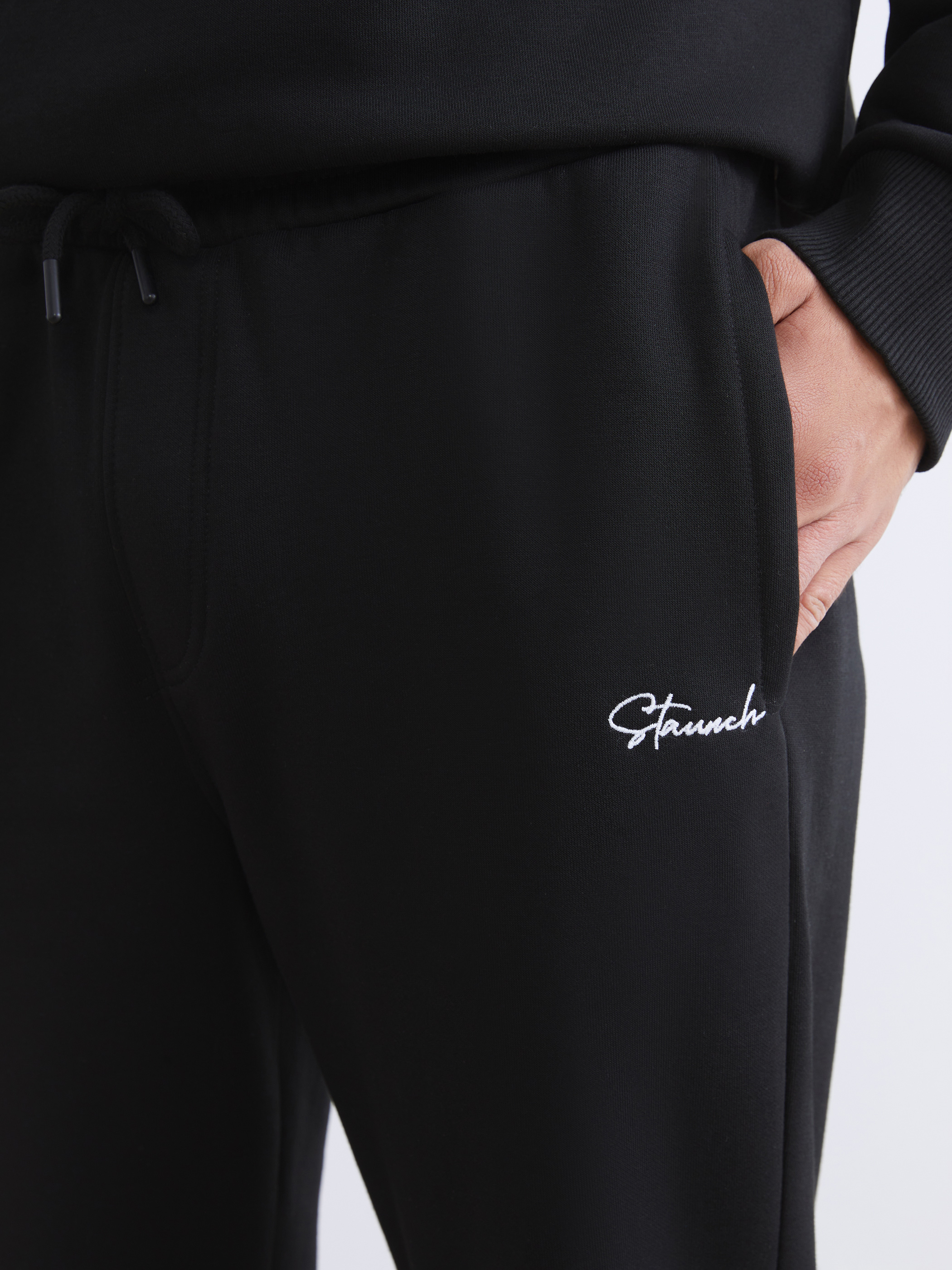 XSIDE Nakışlı Erkek Kalın Jogger Eşofman Altı görsel 3